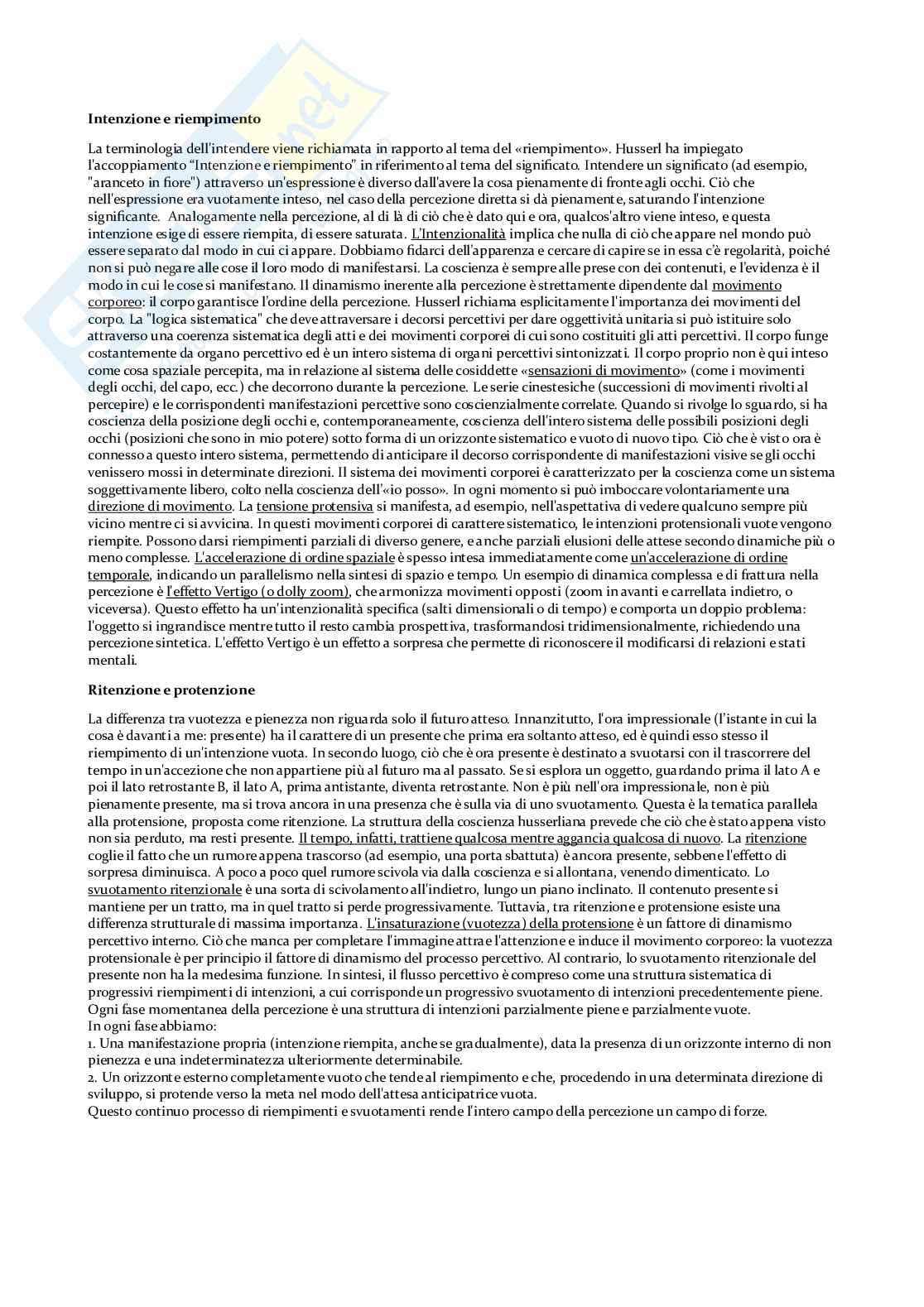 Riassunto esame Istituzioni di estetica, Prof. Serra Carlo, libro consigliato Lezioni sulla sintesi passiva, Passeggiata sulla collina di Loreto, Tendenze sintetiche, Filosofia della Musica e Jazz cosmopolita ad Accra , Husserl, Piana, Feld Pag. 16
