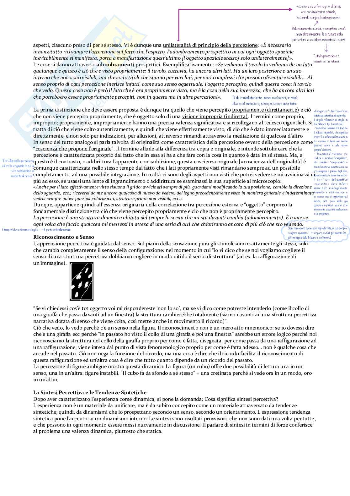 Riassunto esame Istituzioni di estetica, Prof. Serra Carlo, libro consigliato Lezioni sulla sintesi passiva, Passeggiata sulla collina di Loreto, Tendenze sintetiche, Filosofia della Musica e Jazz cosmopolita ad Accra , Husserl, Piana, Feld Pag. 2