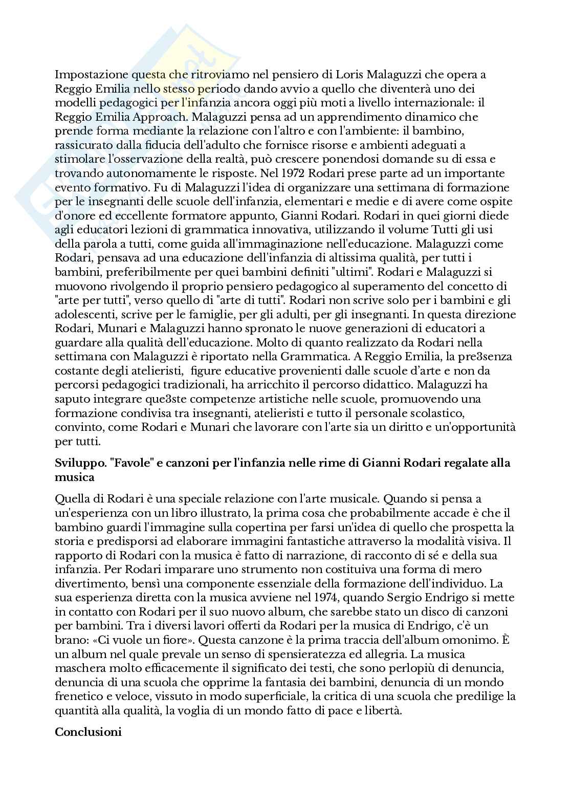 Riassunto esame Letteratura per l'infanzia, Prof. Lombardi Marco, libro consigliato Frontiere, Trisciuzzi Pag. 16