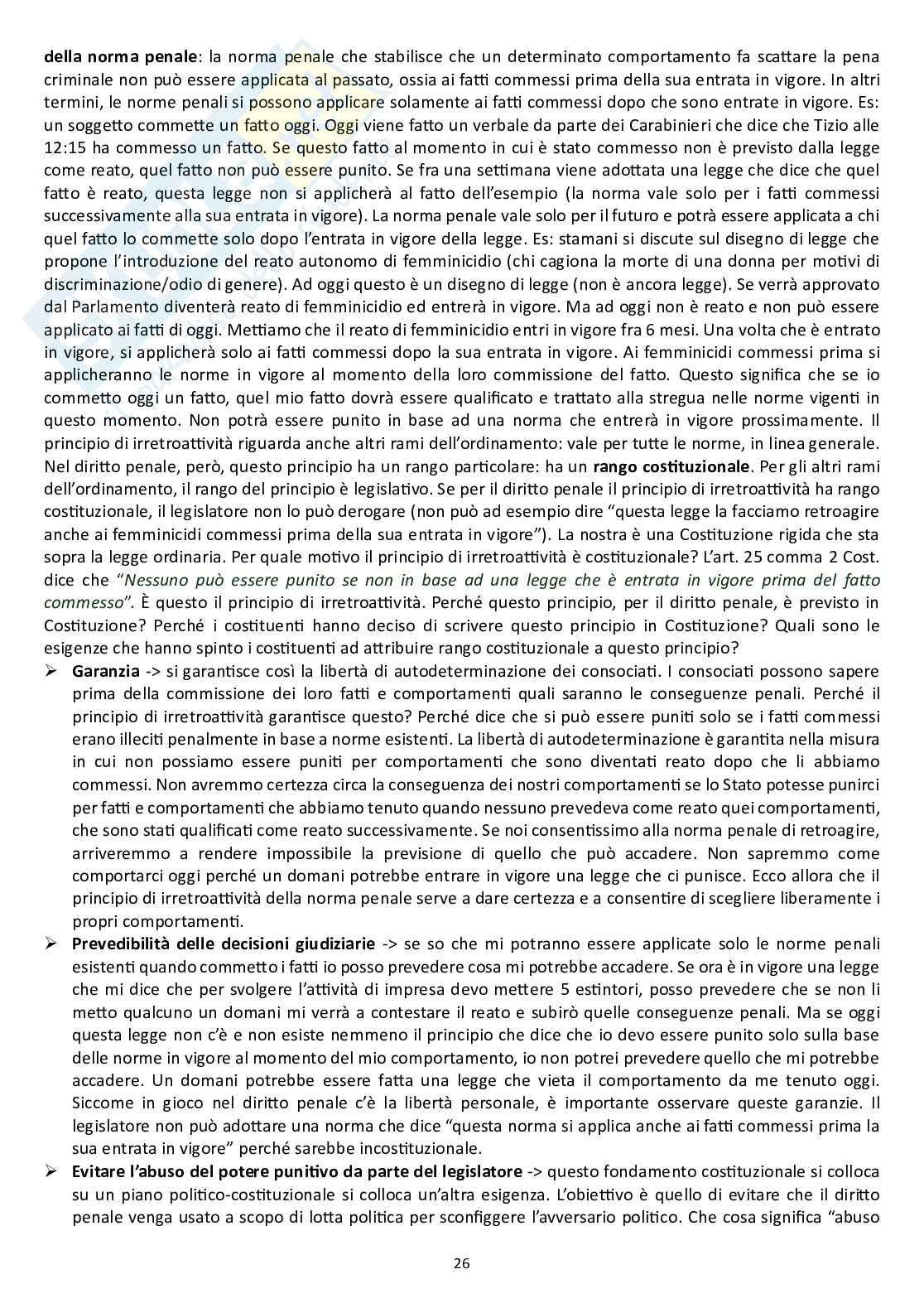 Appunti per l'esame di Diritto penale Pag. 26
