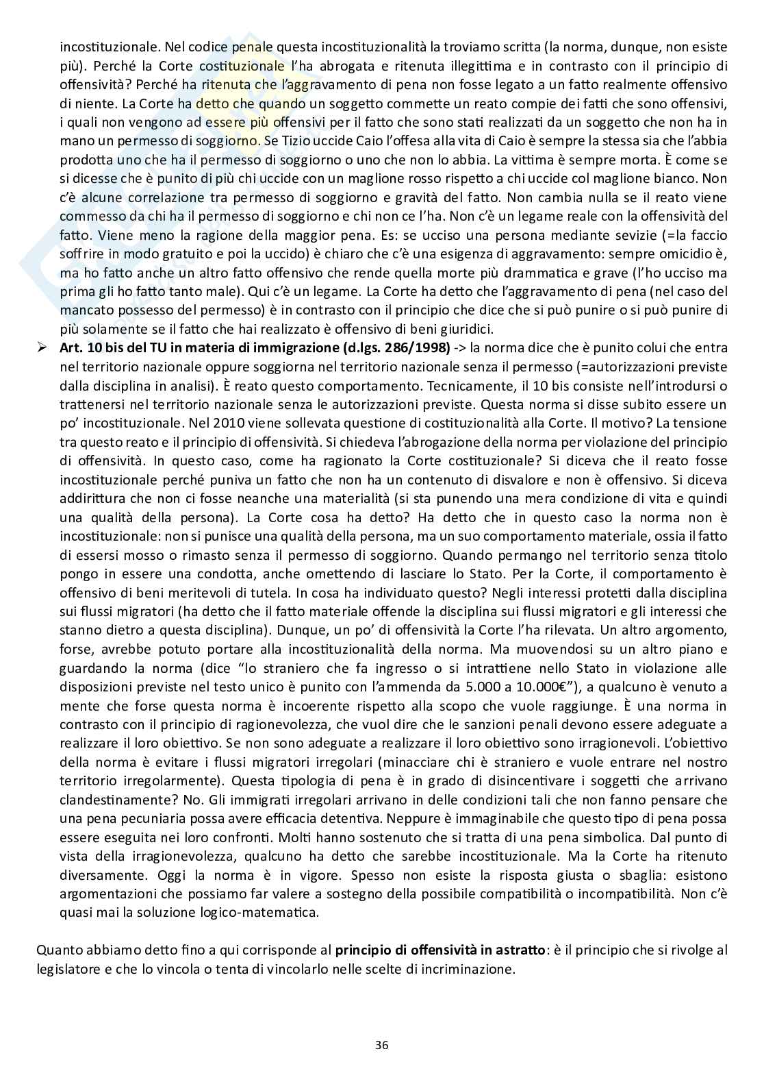 Appunti per l'esame di Diritto penale Pag. 36