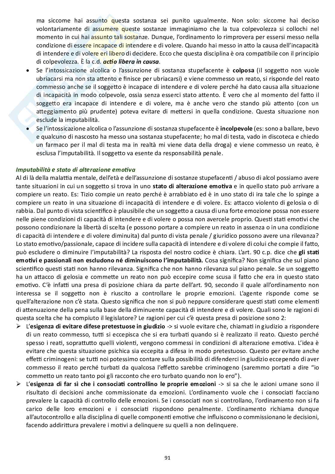 Appunti per l'esame di Diritto penale Pag. 91