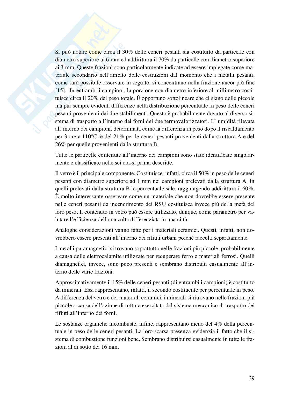 L’impiego delle ceneri pesanti da RSU nelle pavimentazioni stradali: stato dell’arte Pag. 51