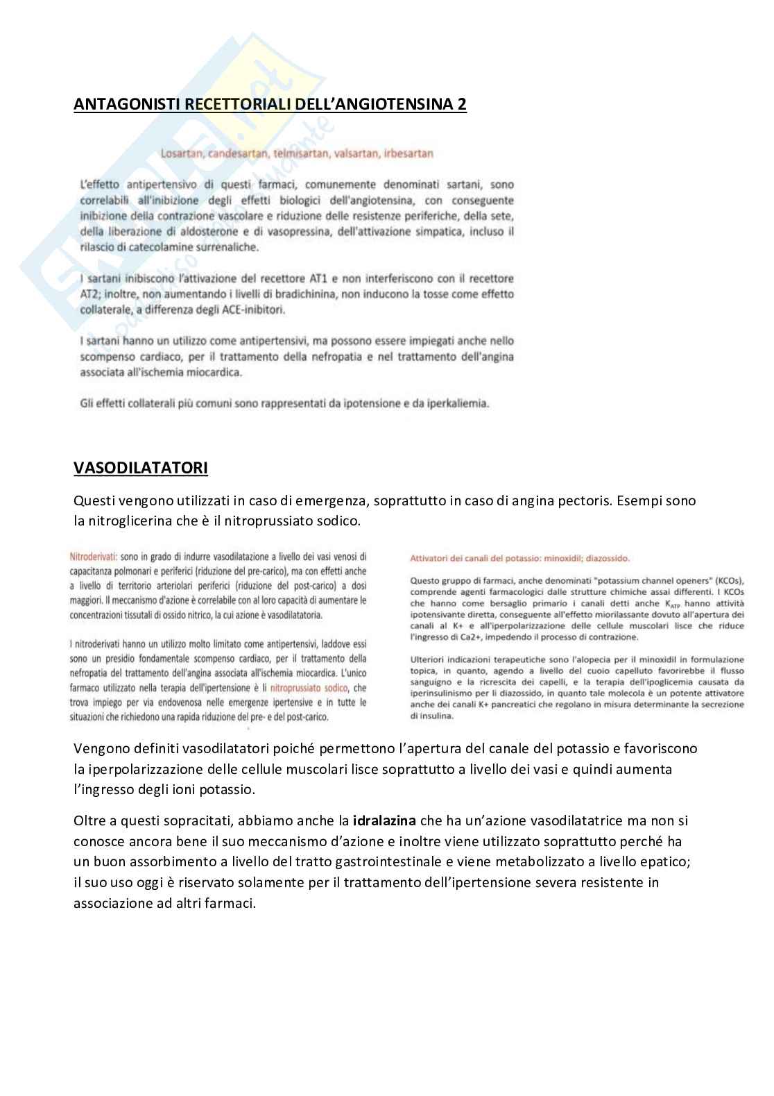 Appunti d'esame Farmacologia Pag. 51