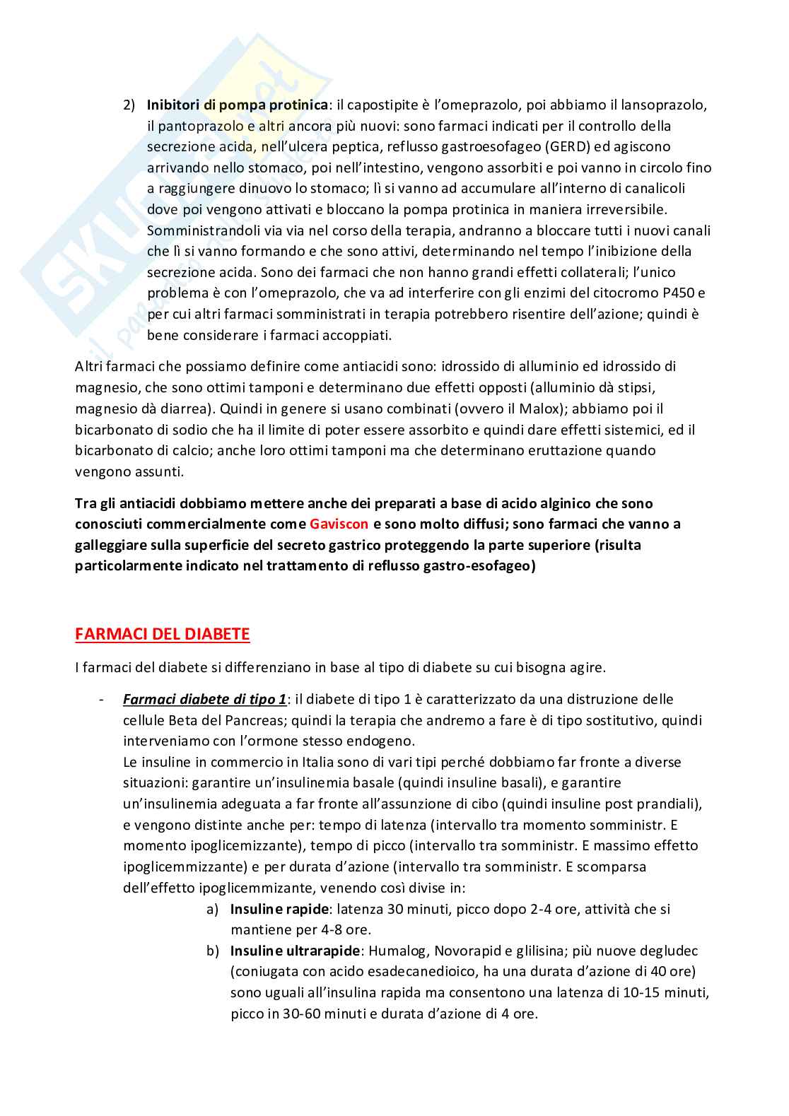 Appunti d'esame Farmacologia Pag. 56