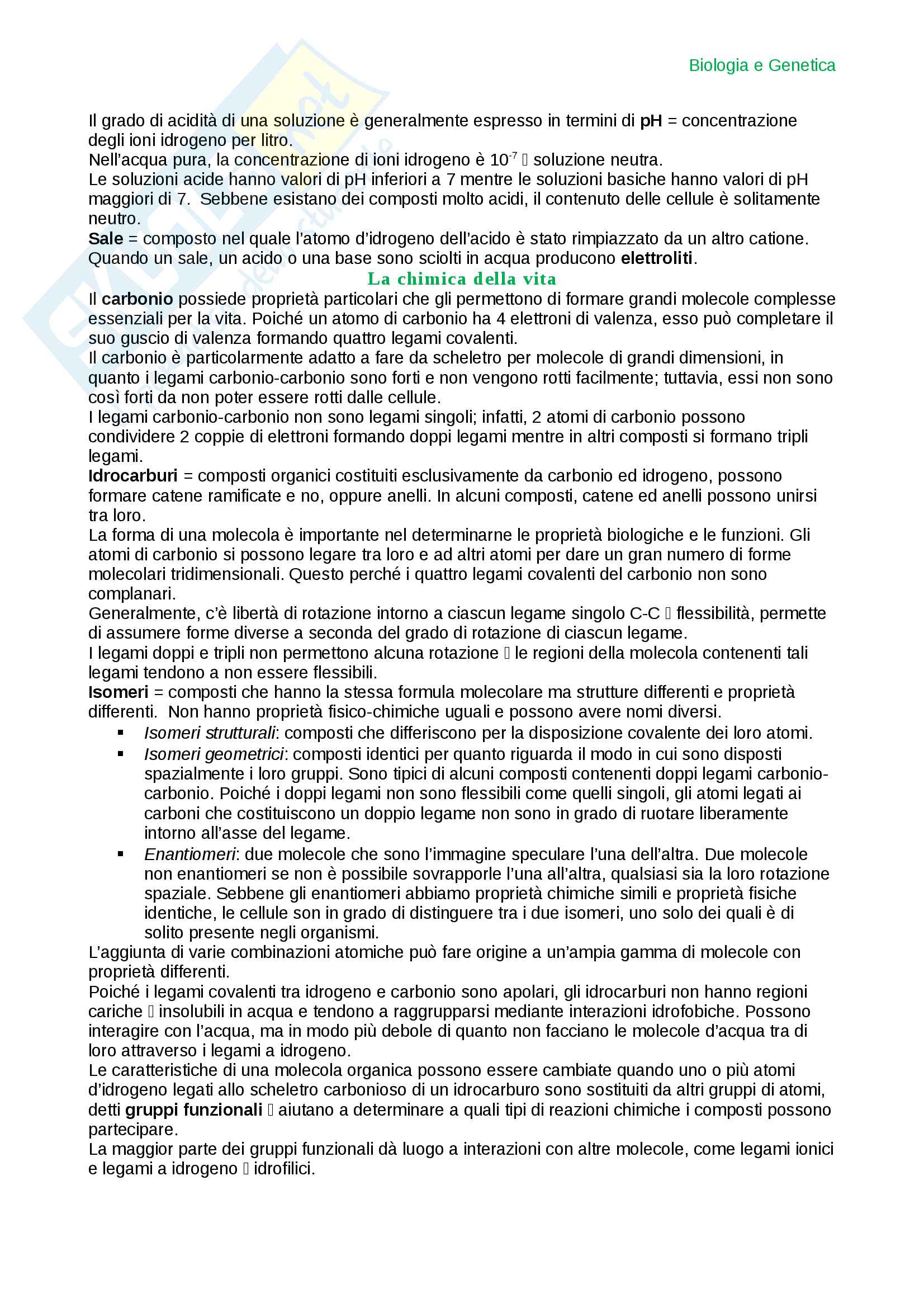 Biologia e Genetica Pag. 11