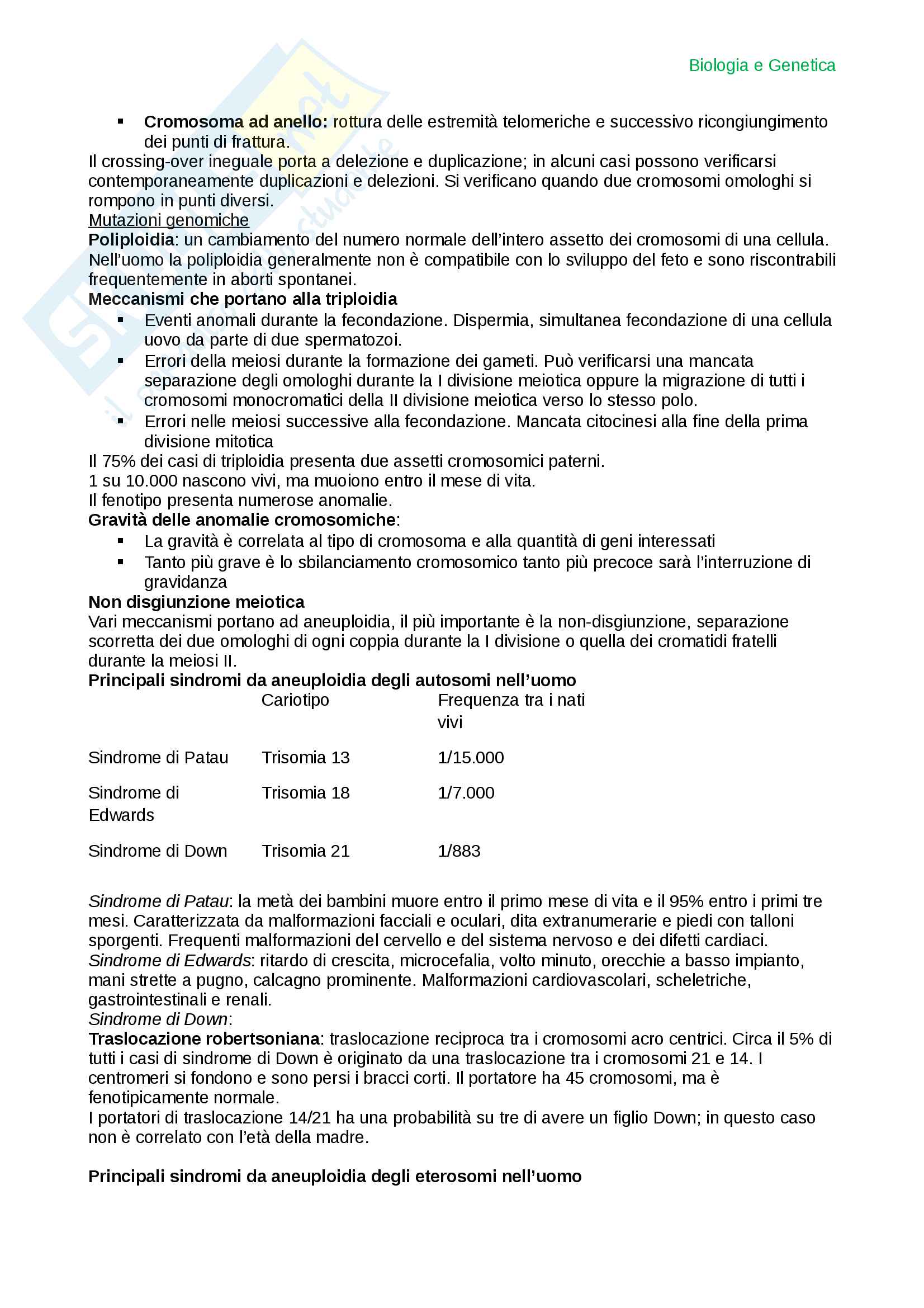 Biologia e Genetica Pag. 61