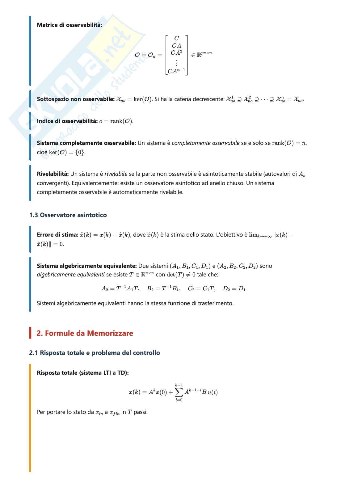 Proprietà strutturali dei sistemi Pag. 2