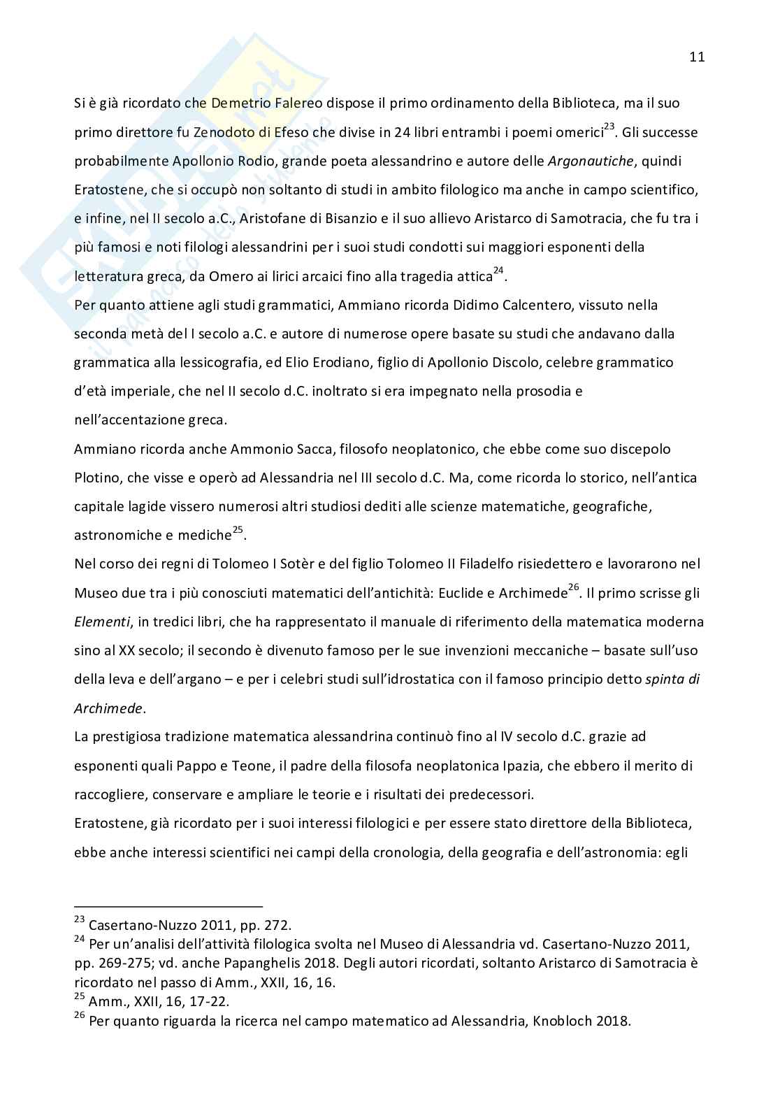 Faro di Alessandria: aspetti archeologici Pag. 11