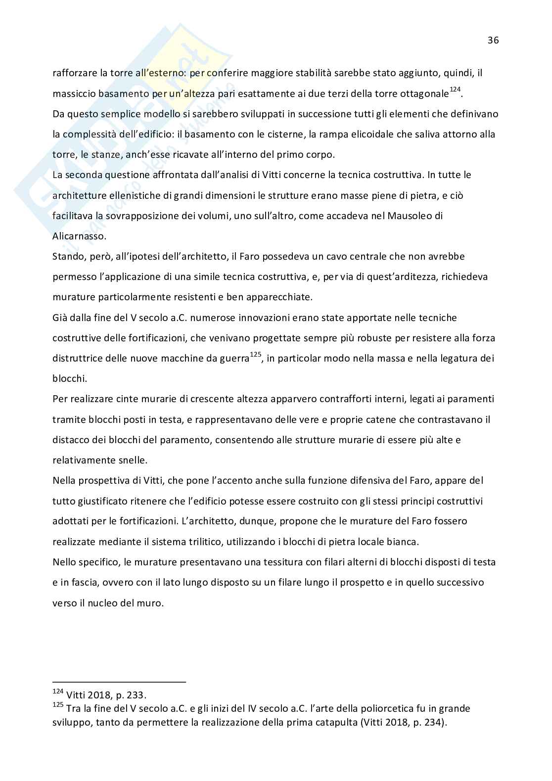 Faro di Alessandria: aspetti archeologici Pag. 36