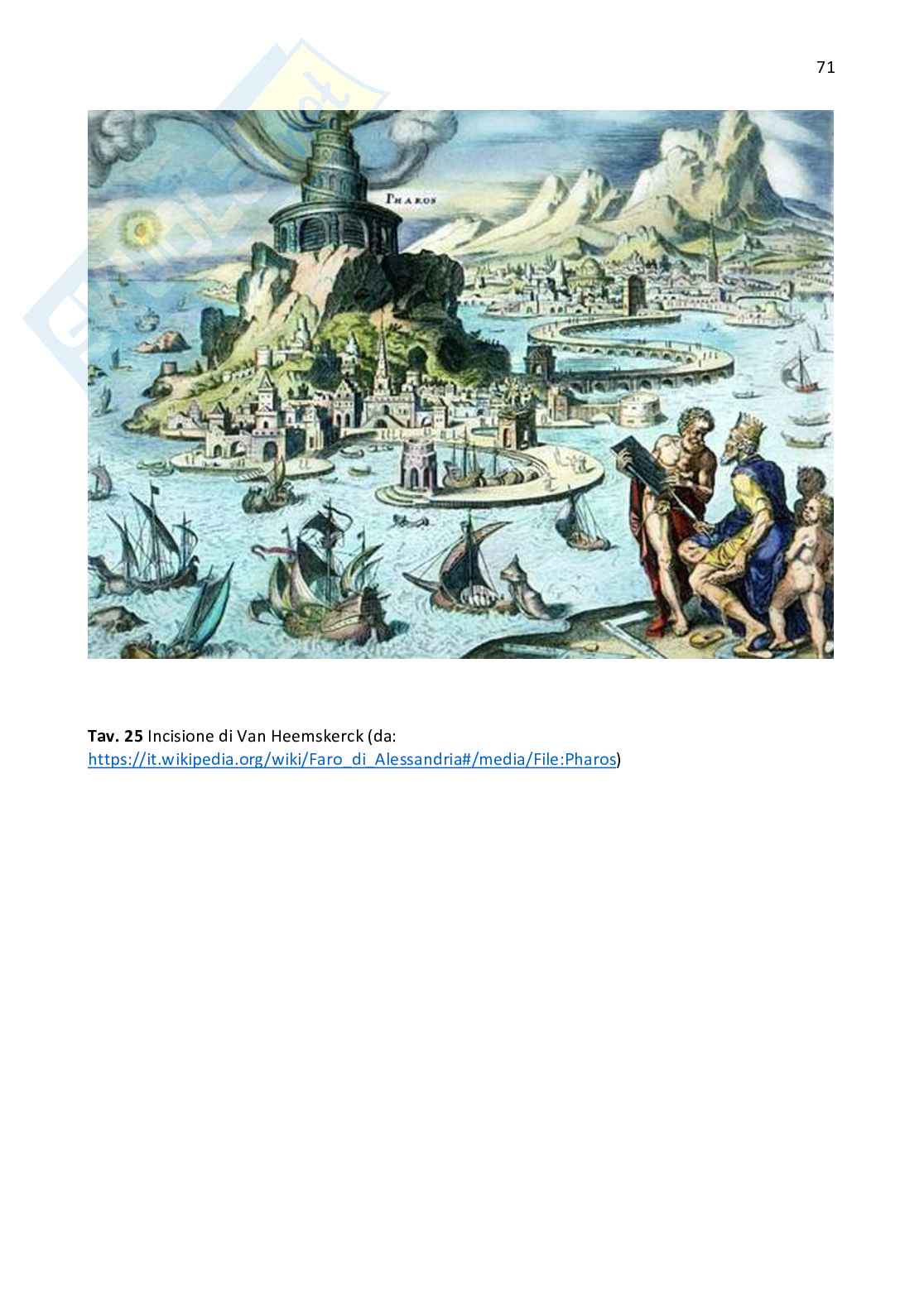 Faro di Alessandria: aspetti archeologici Pag. 71