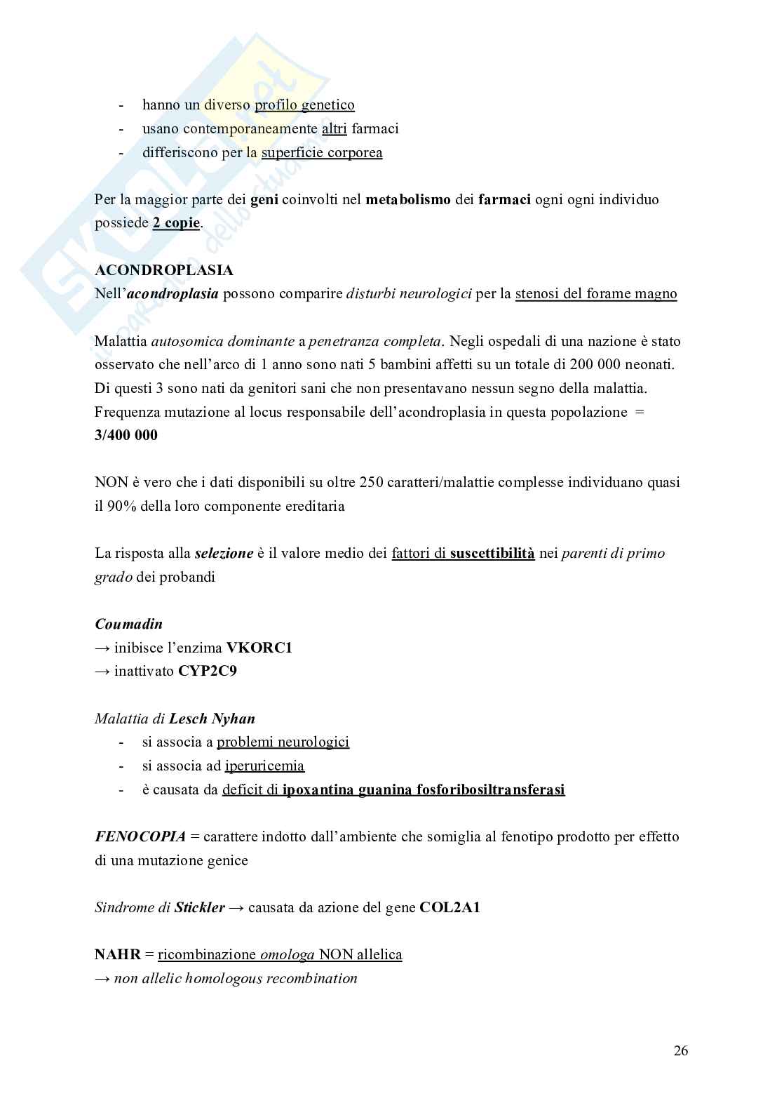 Schemi basati sulle crocette ricorrenti d’esame Pag. 26