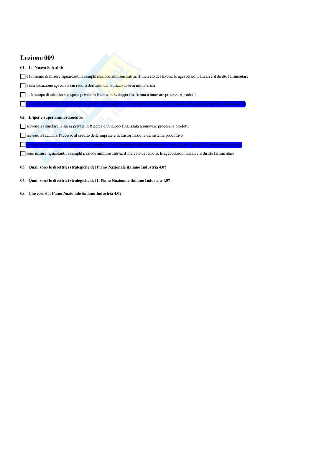 Paniere di Smart manufacturing (2025) - Risposte multiple Pag. 11
