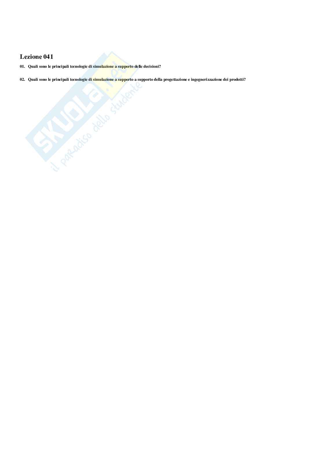 Paniere di Smart manufacturing (2025) - Risposte multiple Pag. 41