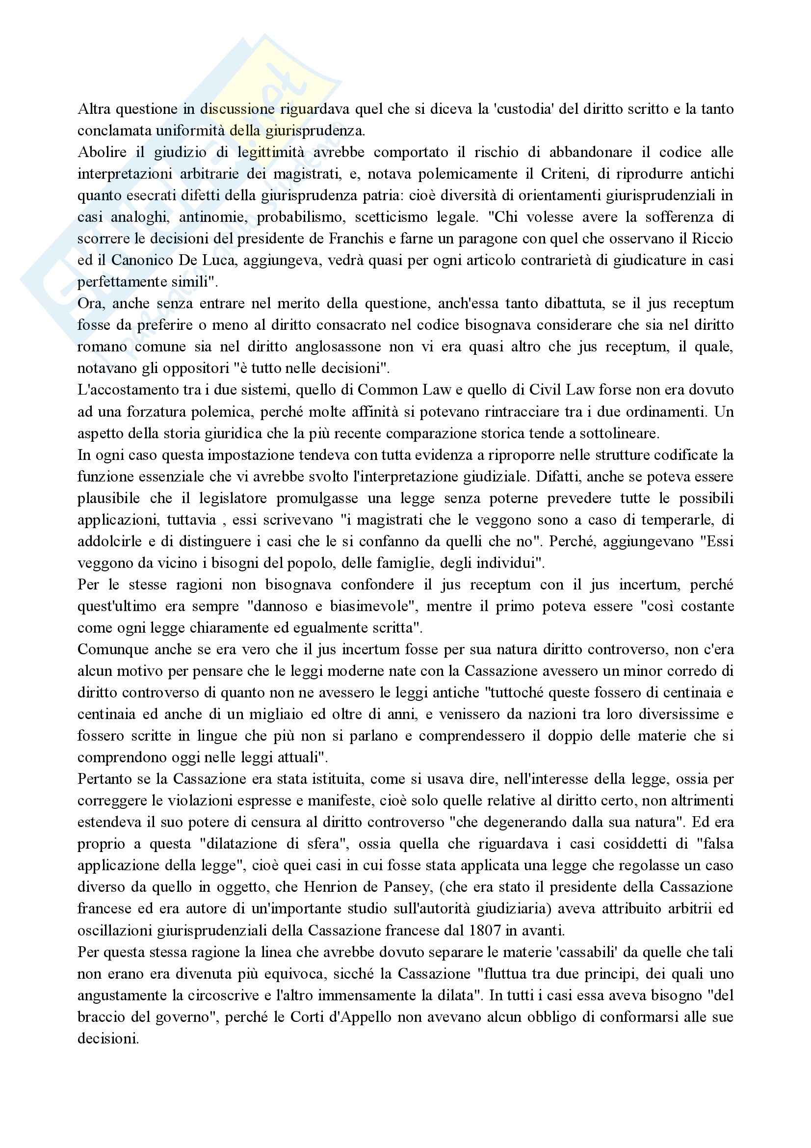 Storia del Diritto Italiano Pag. 6