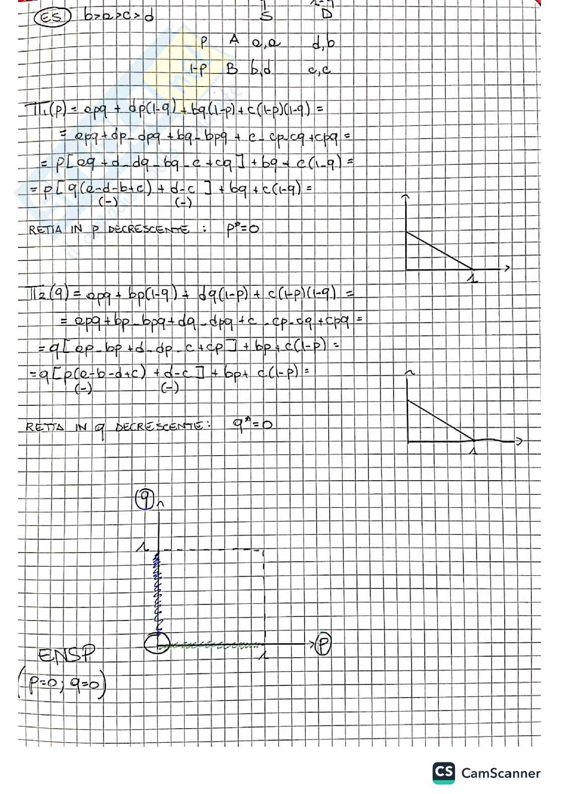 Esercitazioni Microeconomia per Manager Pag. 1