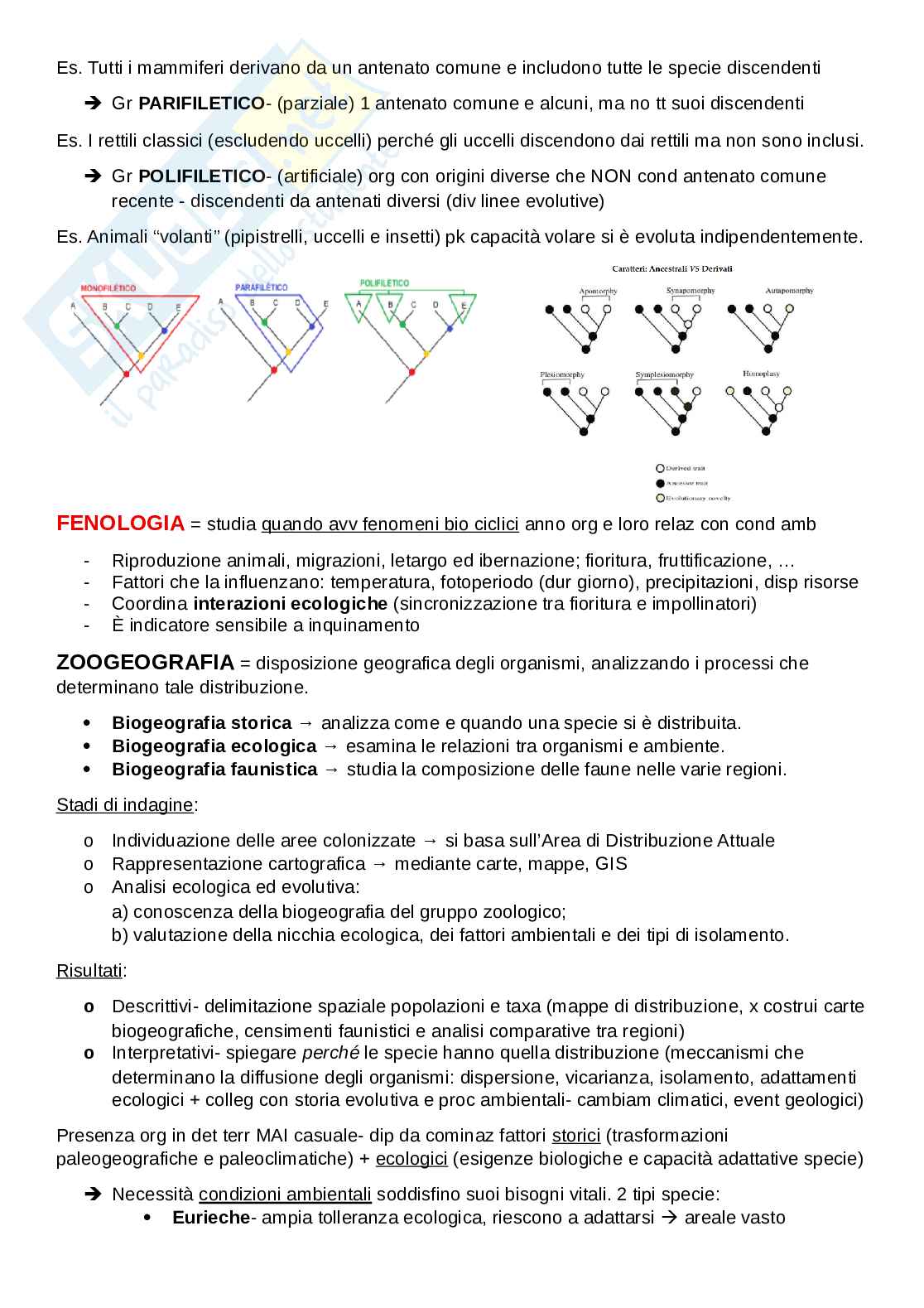 Zoologia generale  Pag. 31