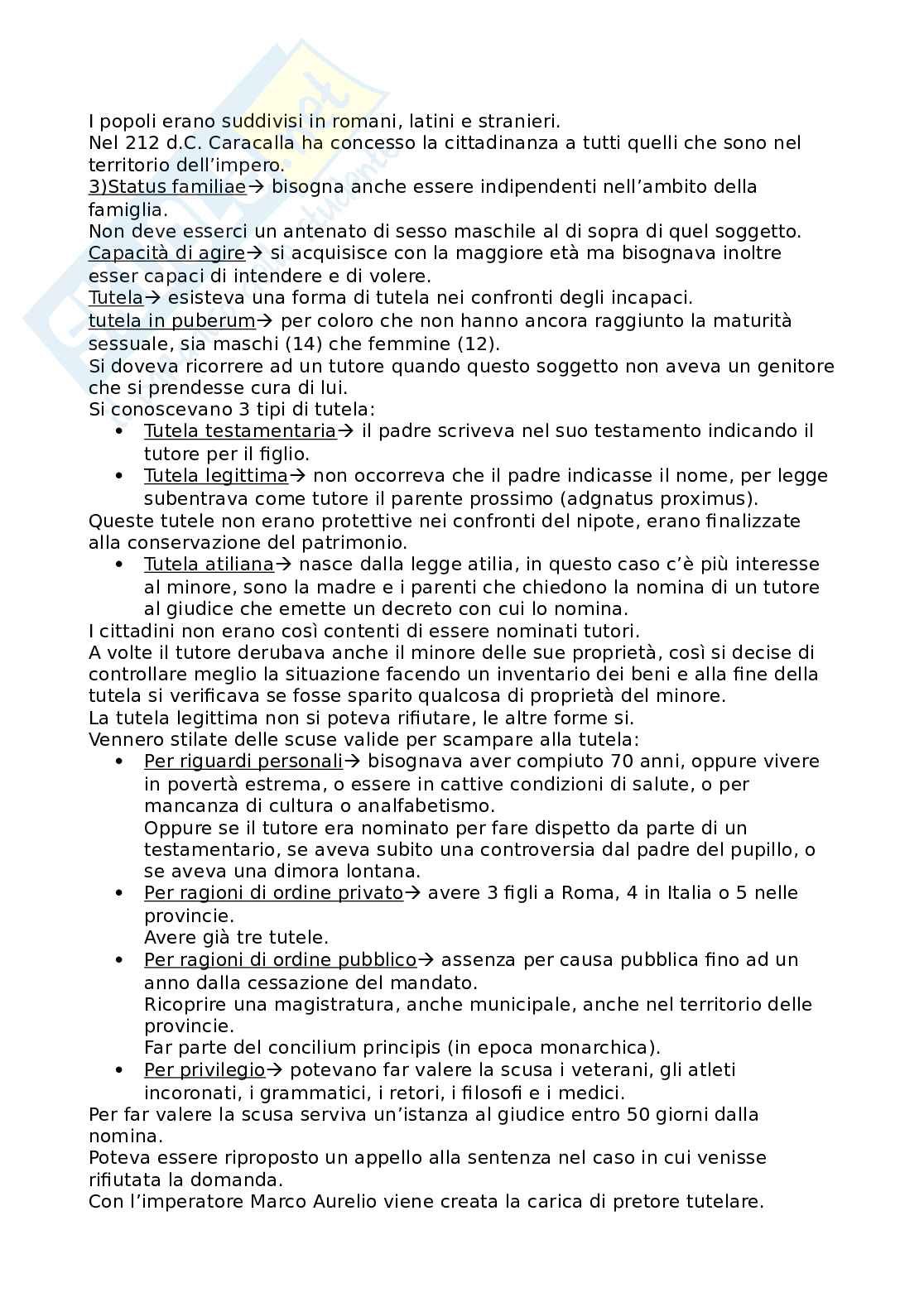 Appunti Diritto privato romano Pag. 26