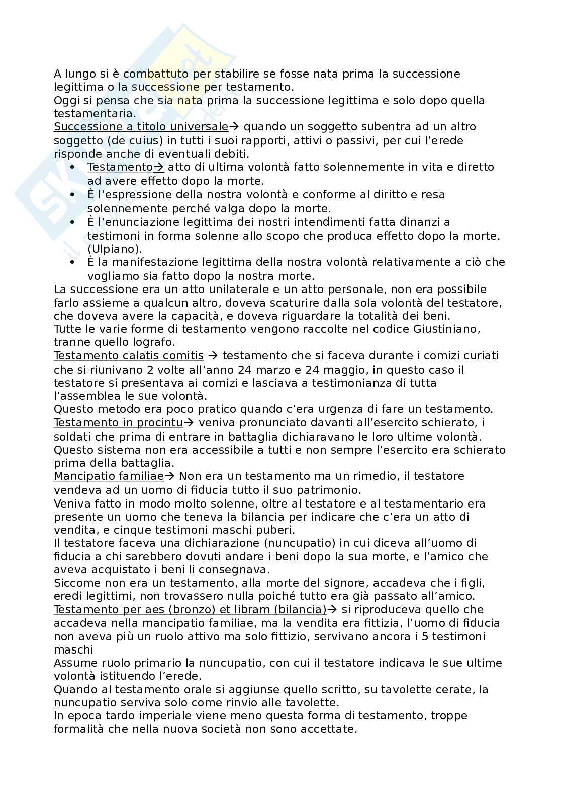Appunti Diritto privato romano Pag. 31