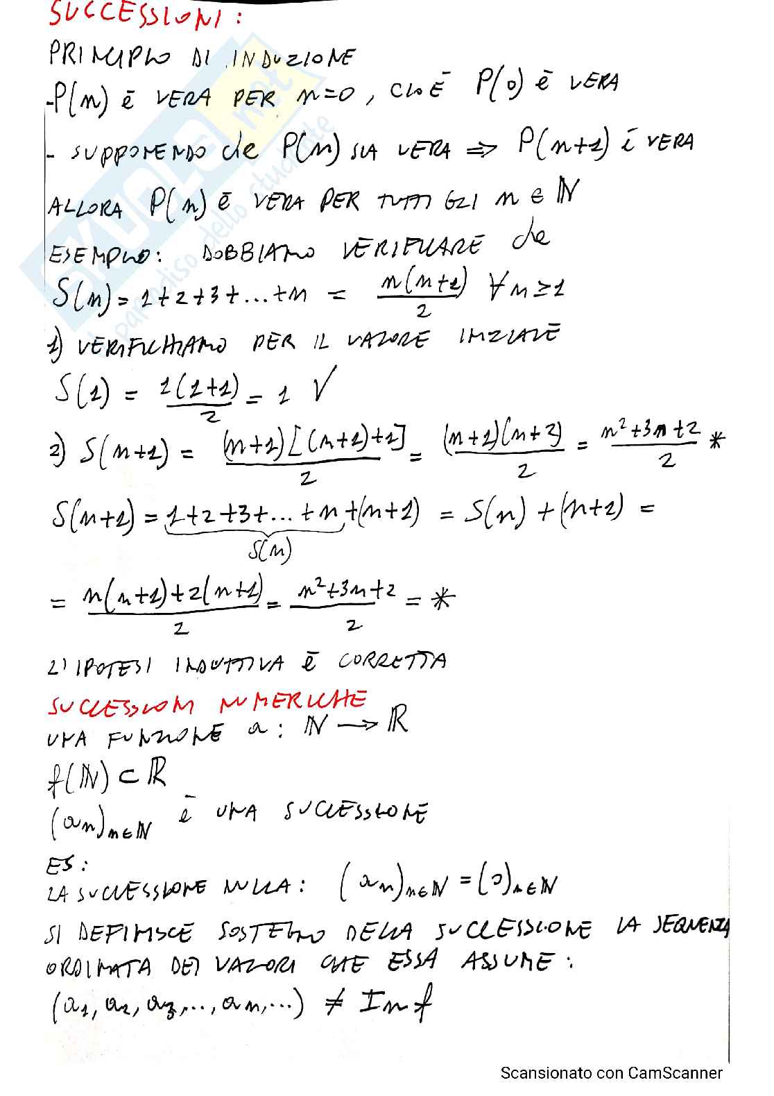 Teoria e esercizi per Analisi matematica 1 Pag. 51
