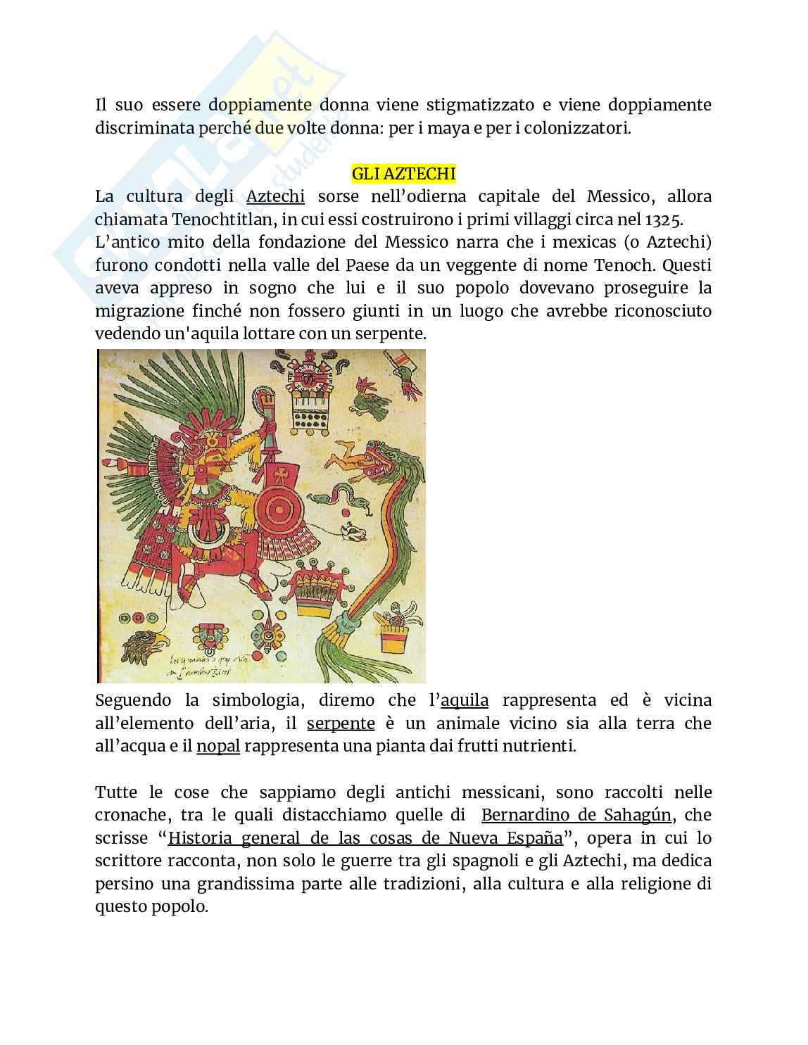 Letterature ispano-americane Pag. 21