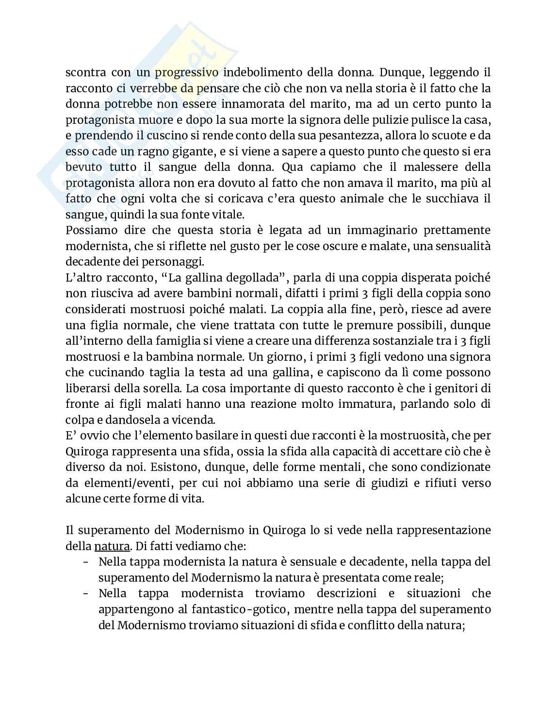 Letterature ispano-americane Pag. 81