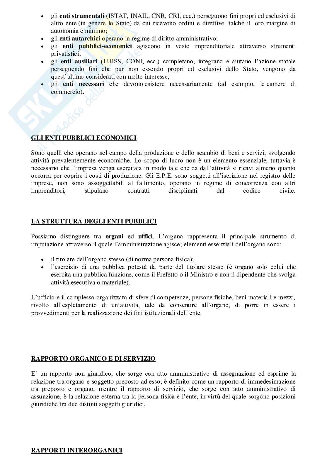 Riassunto di Diritto amministrativo Pag. 11