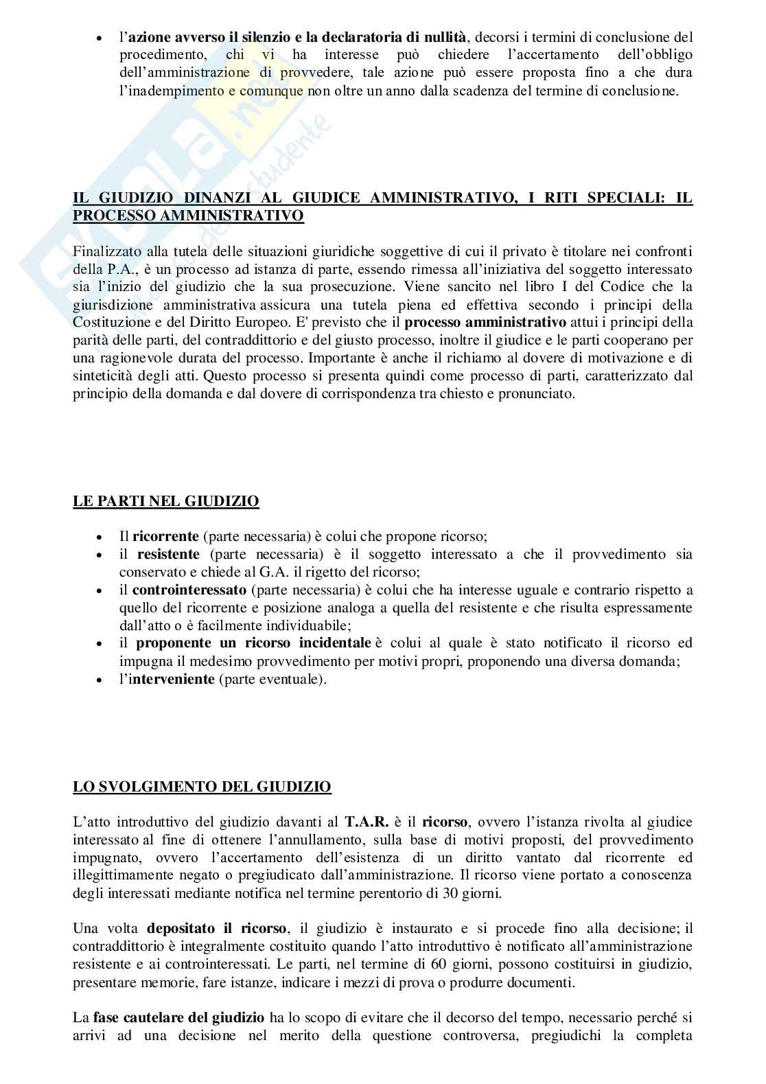 Riassunto di Diritto amministrativo Pag. 61