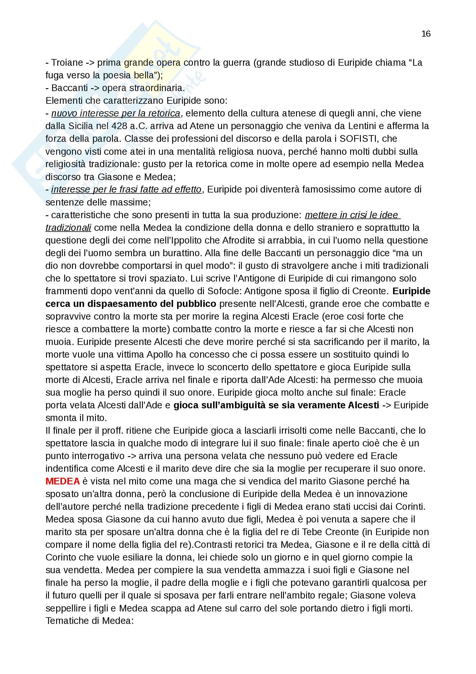 Appunti Storia dello spettacolo nel mondo antico Pag. 16