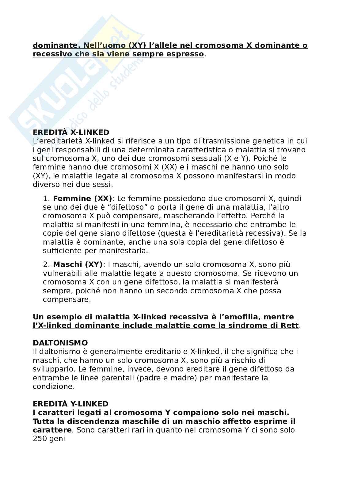 Biologia per Infermieristica  Pag. 61