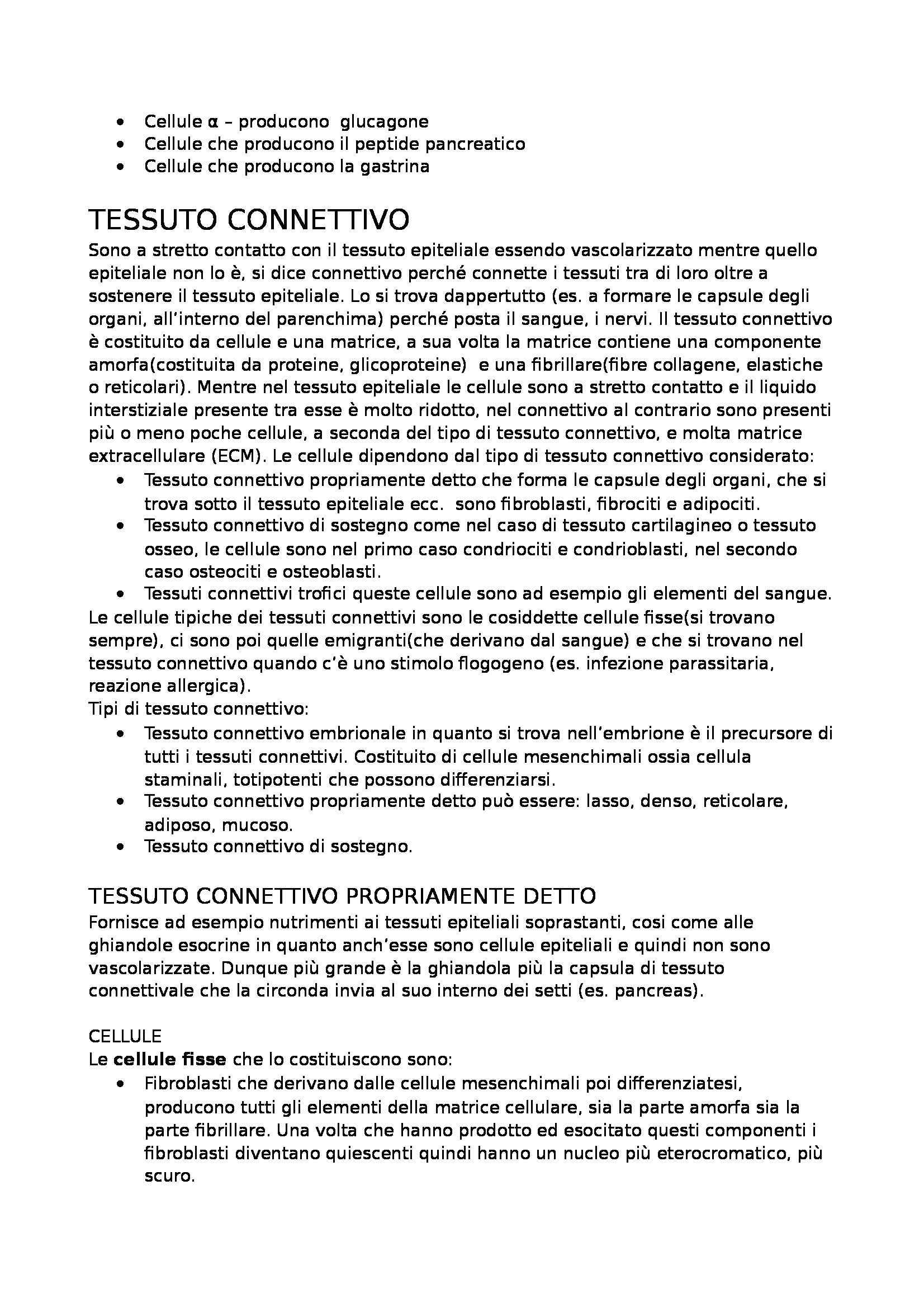 Istologia - Appunti Pag. 2