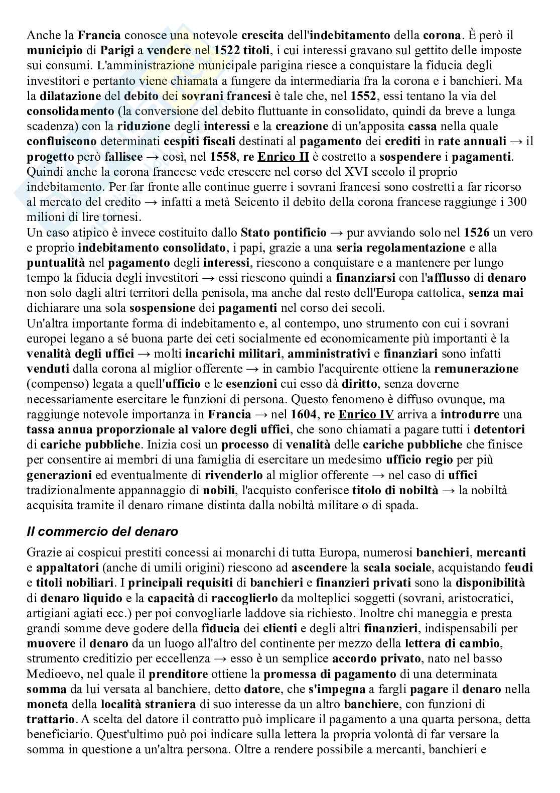 Riassunto esame Storia moderna, Prof. Favarò Valentina, libro consigliato L'età moderna. Dalla scoperta dell'America alla Restaurazione, Francesco Benigno Pag. 46