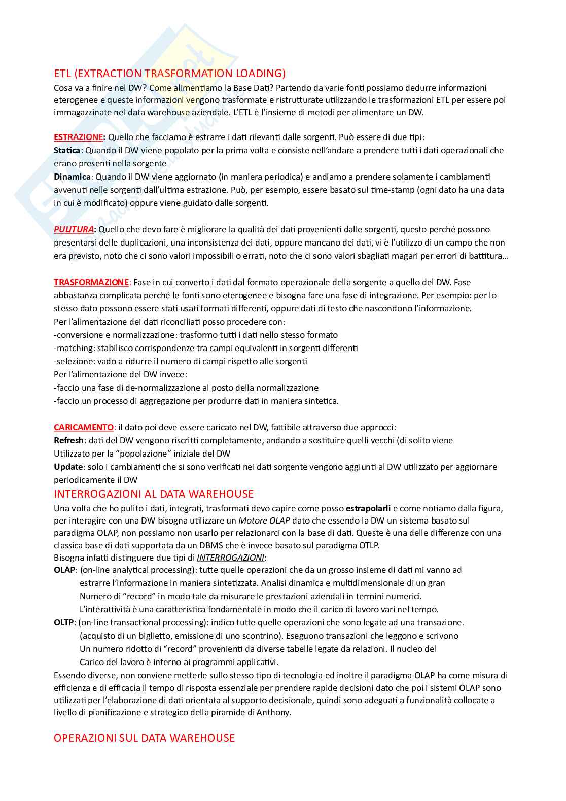 Appunti di Economia dei sistemi industriali – Parte 3 Pag. 1