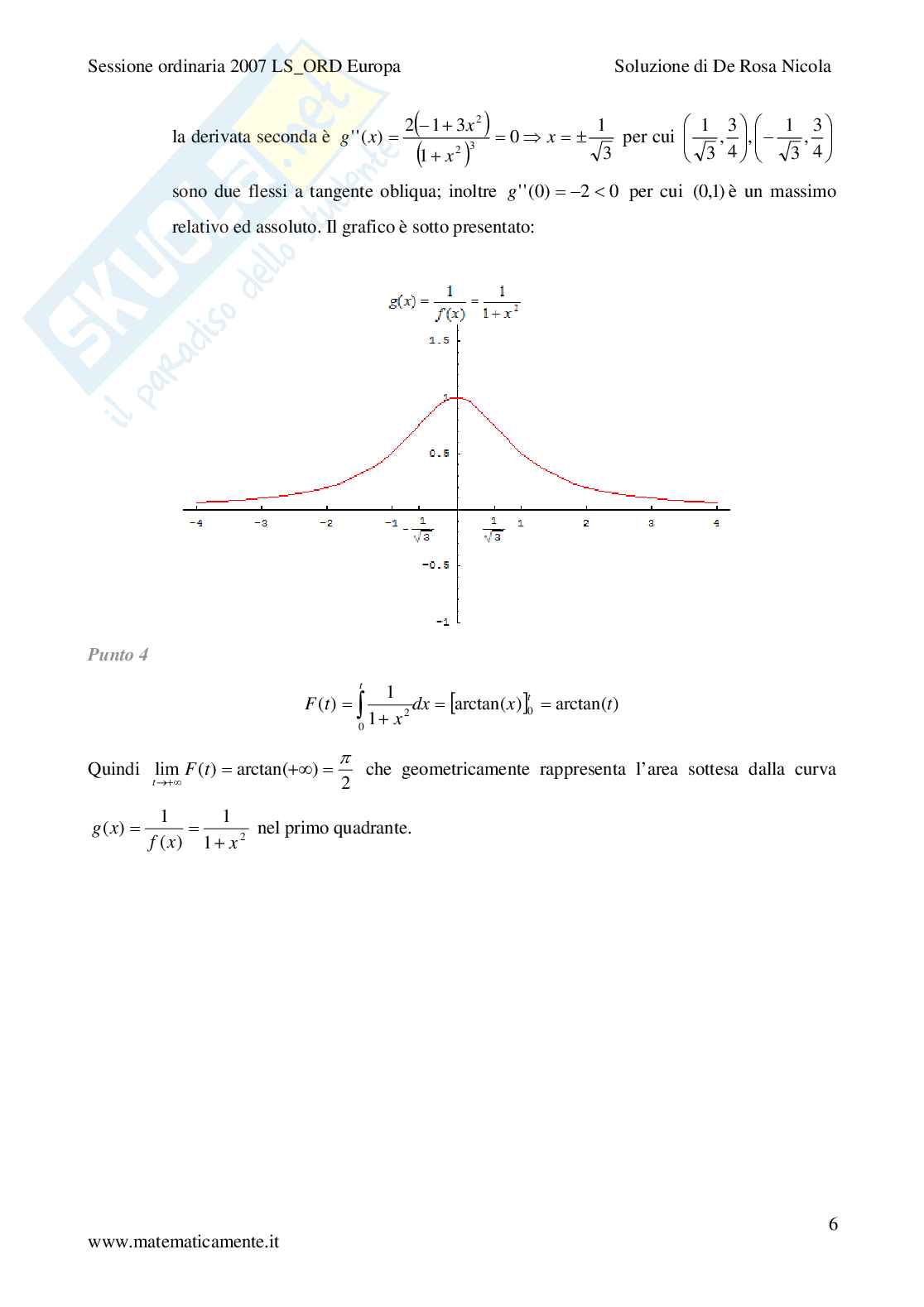 2007 - liceo scientifico - scuole italiane all'estero (Europa) Pag. 6