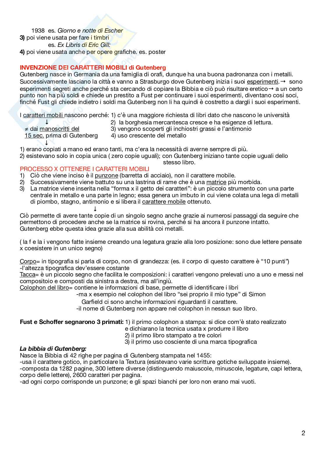 Appunti per l'esami di Storia della stampa e dell'editoria Pag. 2