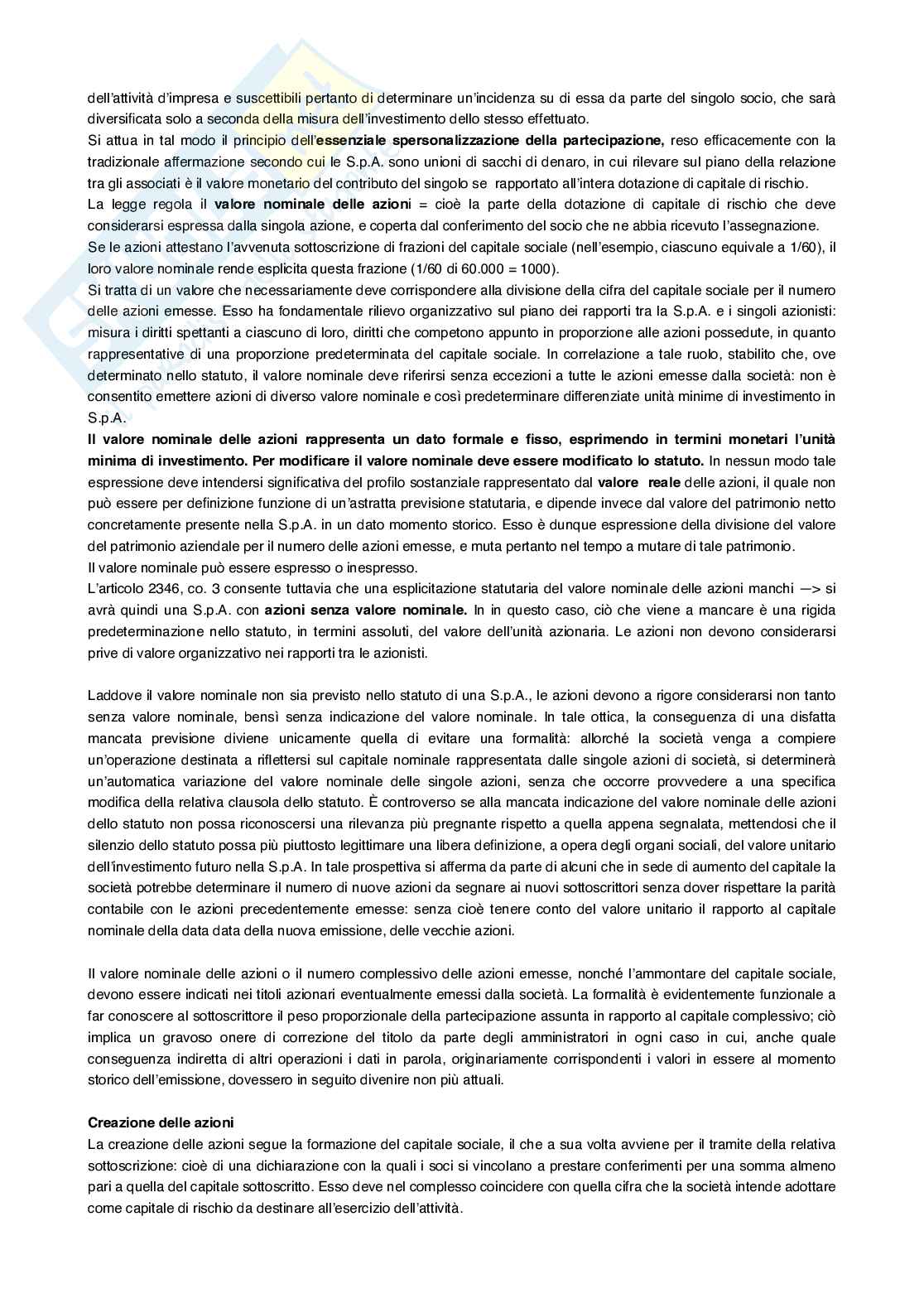Riassunto esame Diritto commerciale, Prof. Carlotta Rinaldo, libro consigliato Diritto commerciale , Marco Cian Pag. 21