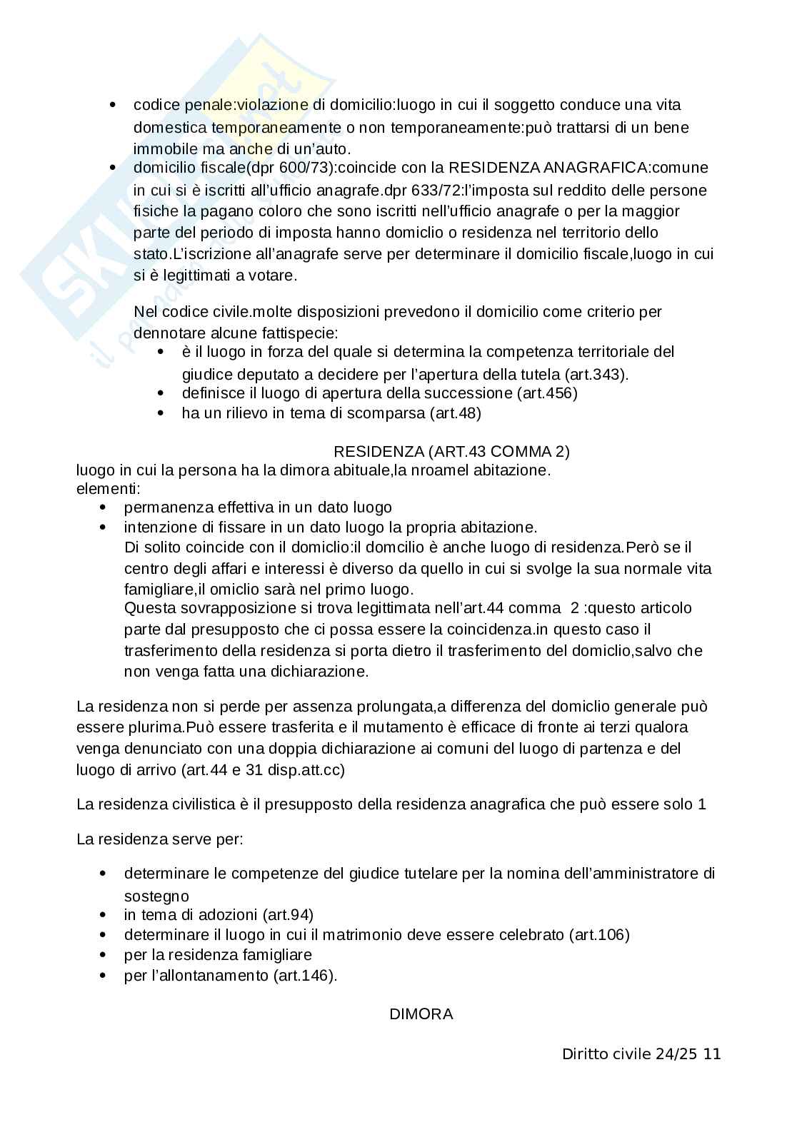 Diritto civile  Pag. 11