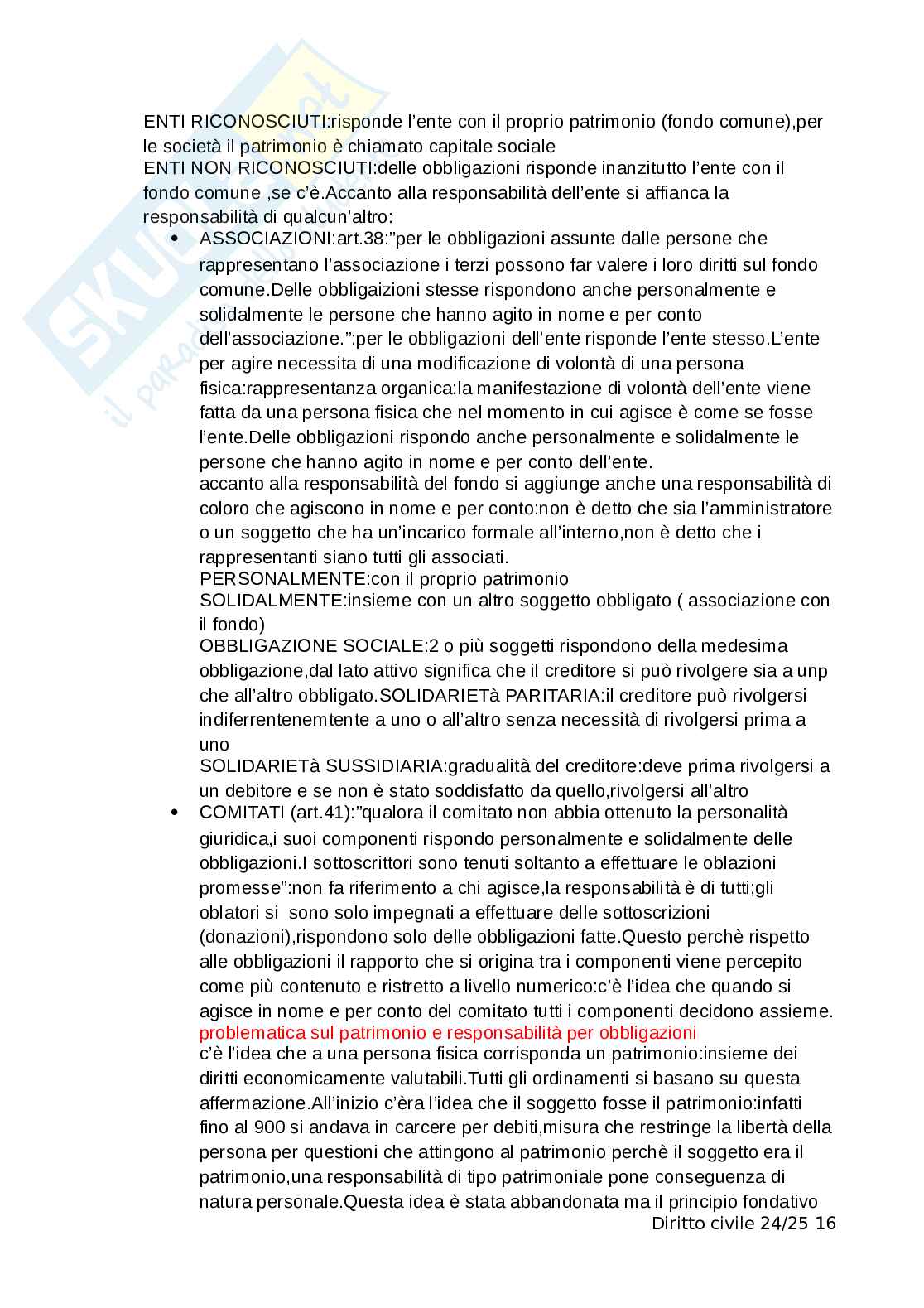 Diritto civile  Pag. 16