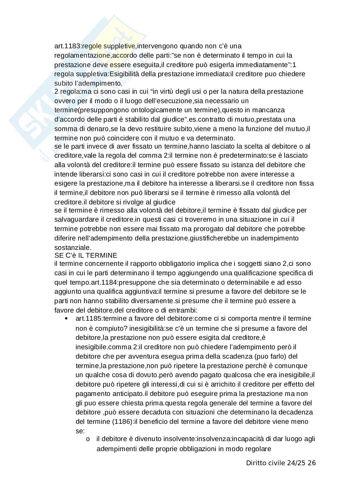 Diritto civile  Pag. 26