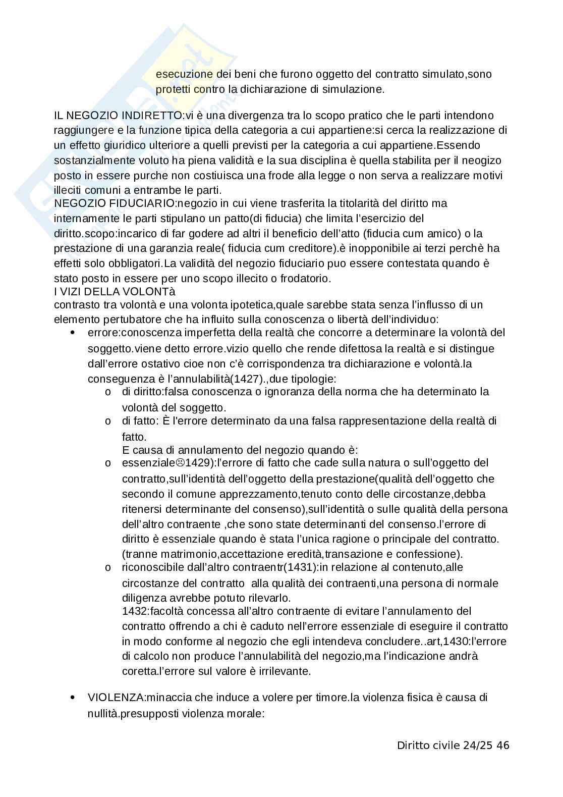 Diritto civile  Pag. 46