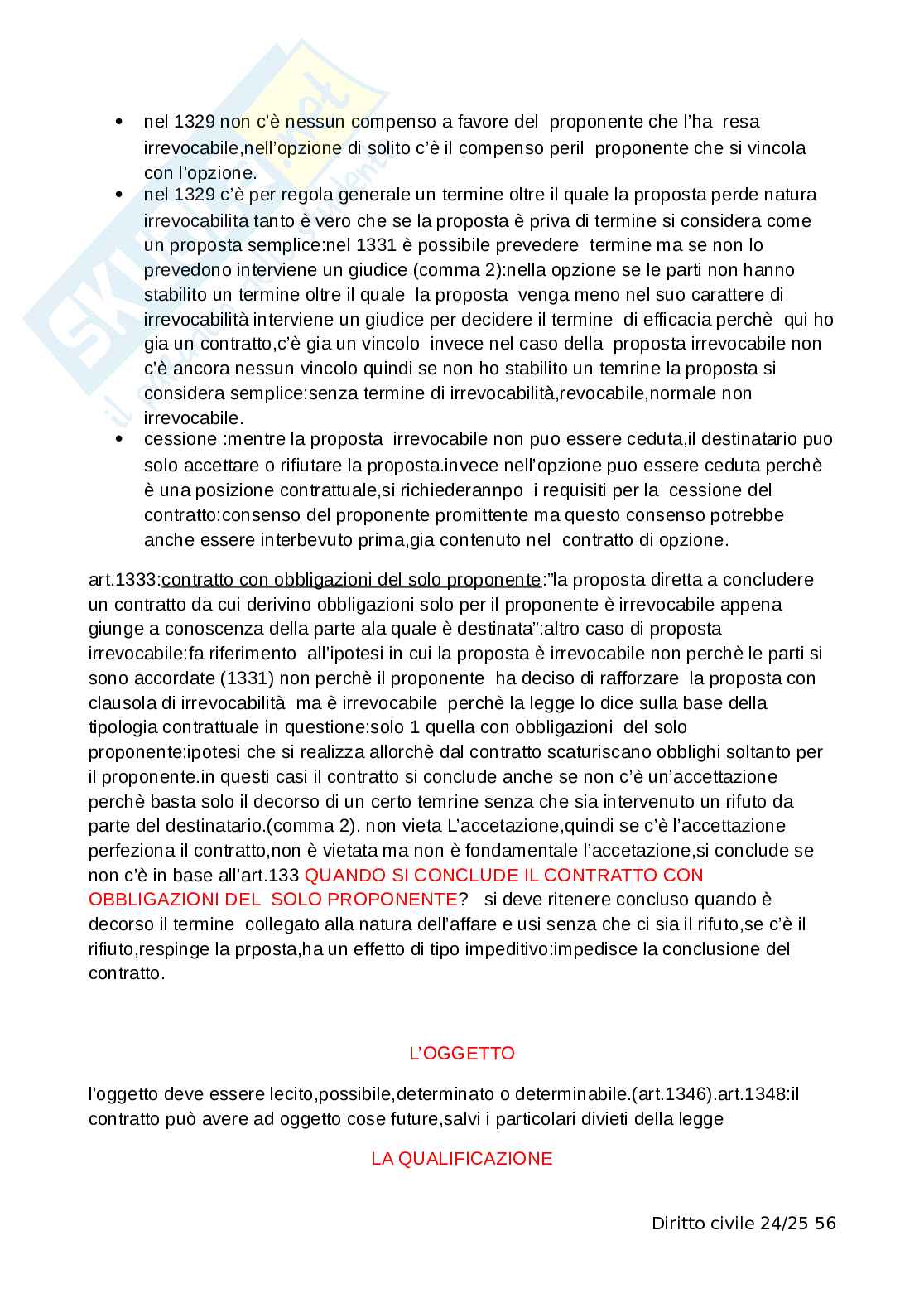 Diritto civile  Pag. 56