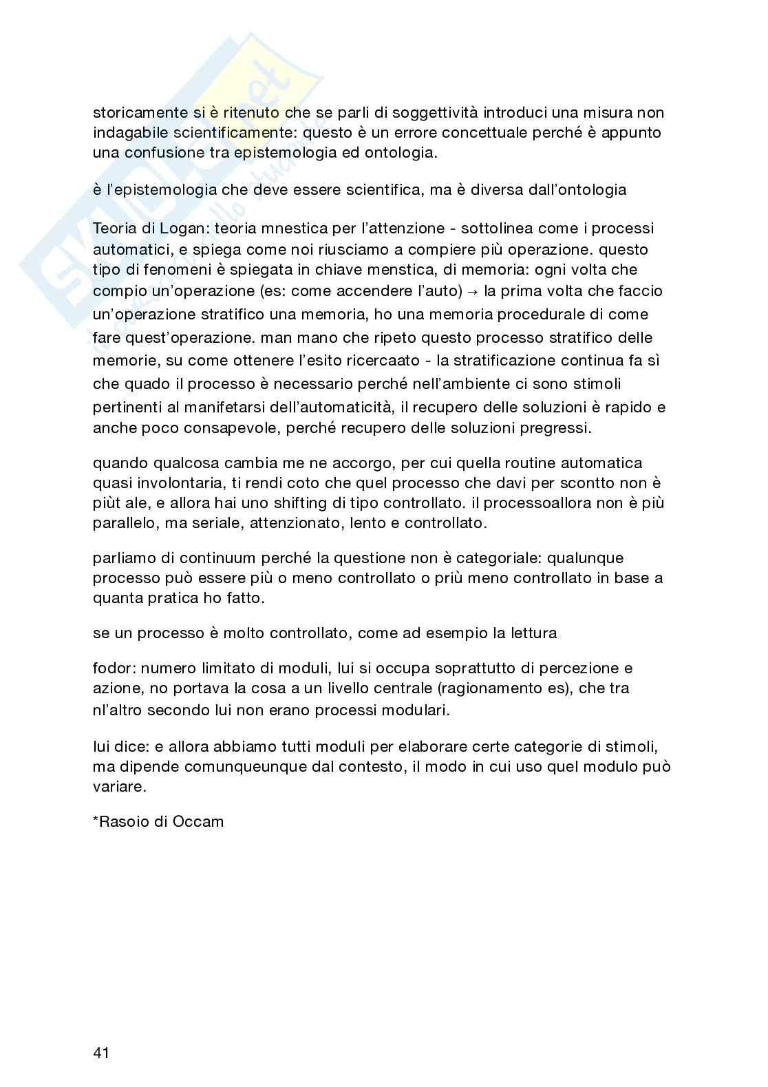 Psicologia generale Pag. 41