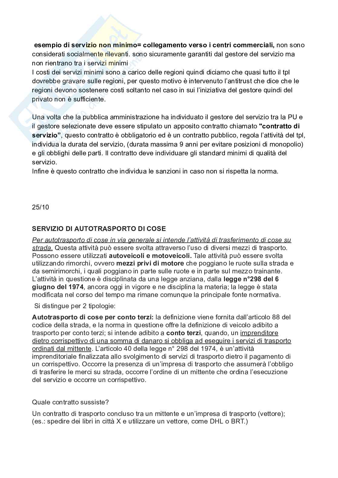 Diritto delle infrastrutture e dei trasporti Pag. 21