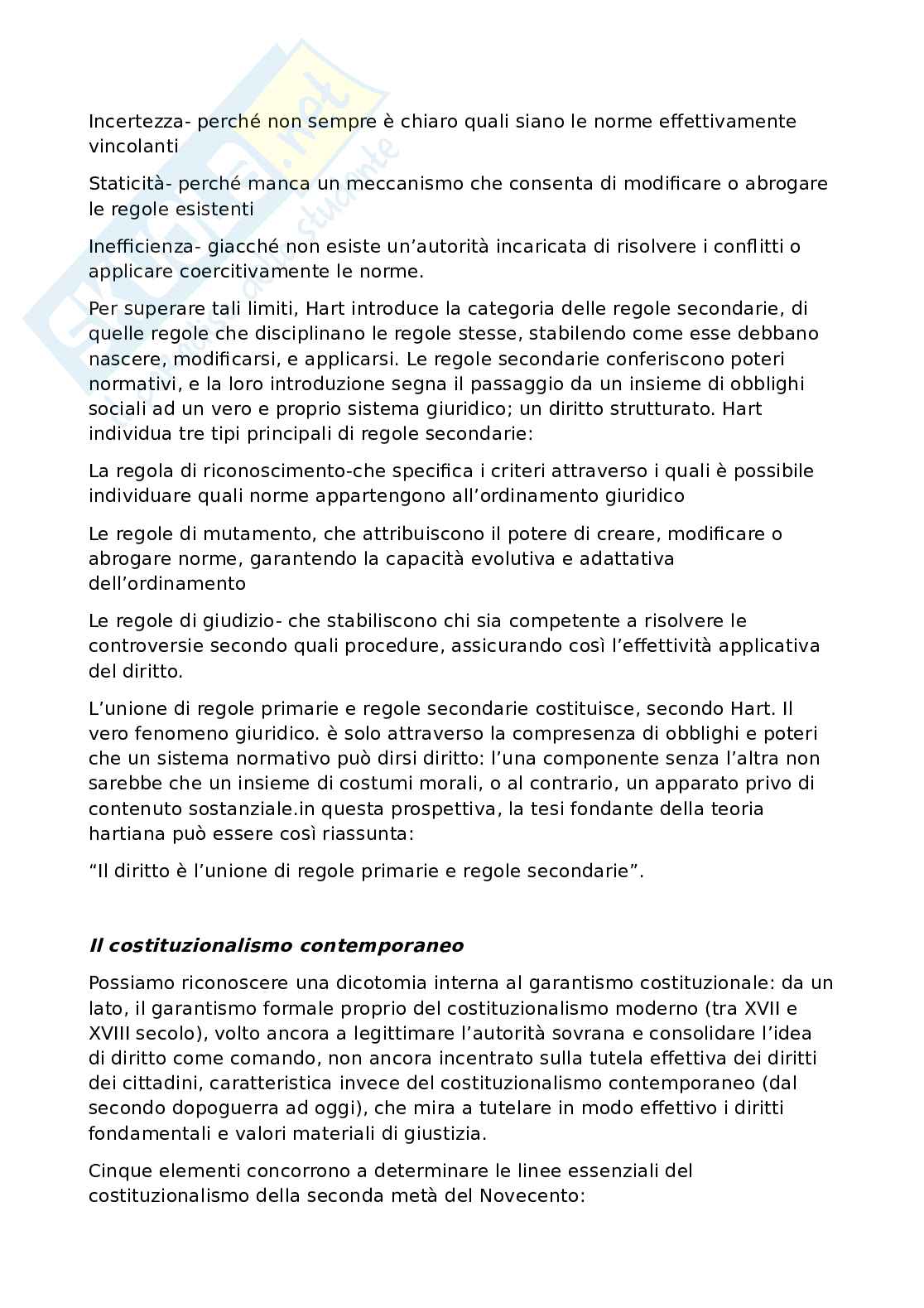 Riassunto esame Filosofia del diritto, Prof. Pino Giorgio, libro consigliato Lezioni di filosofia del diritto, Celano Pag. 26