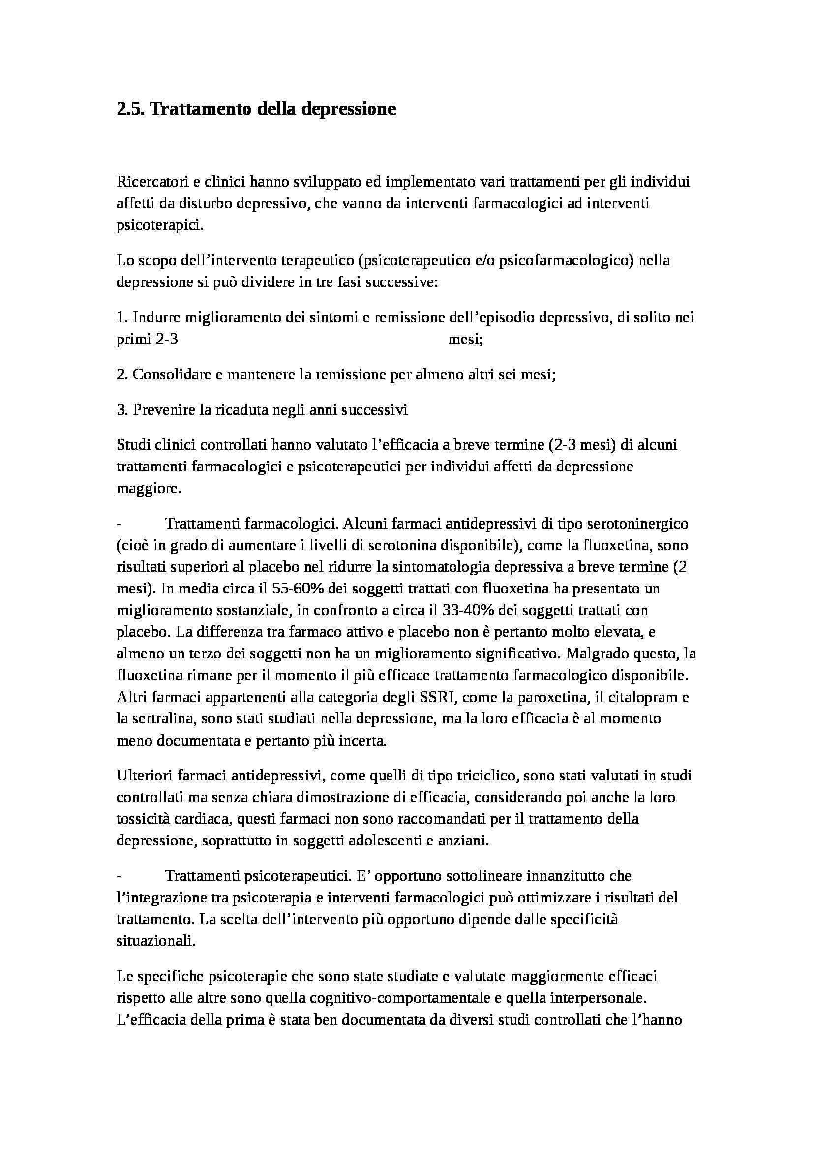 Tesi - Rimuginio e ruminazione in disturbi di ansia e depressione Pag. 11