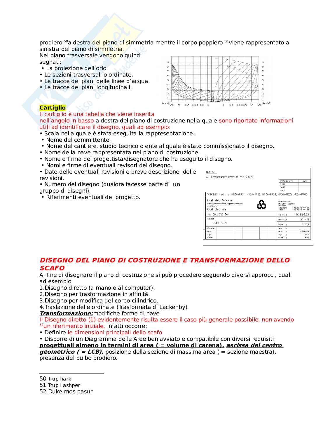 Appunti per Geometria dei gallegianti Pag. 21