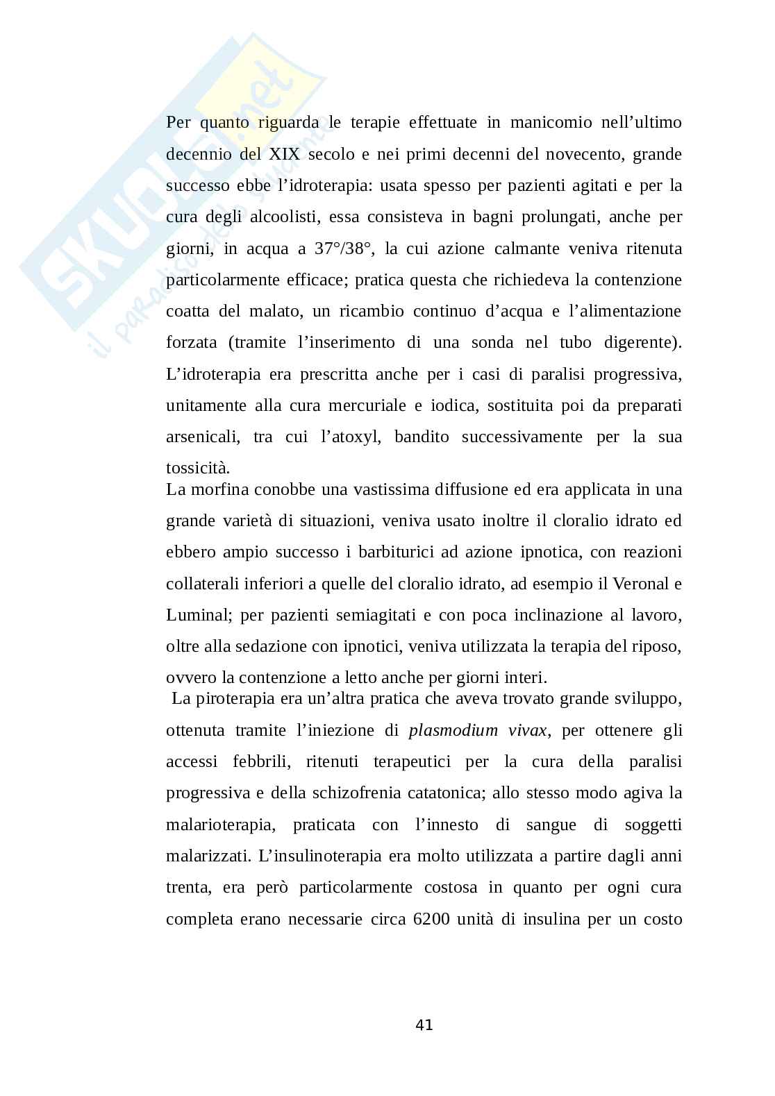 Anche la follia merita i suoi applausi. Esperienze educative all’interno dell’ospedale psichiatrico “Vincenzo Chiarugi” Pag. 41