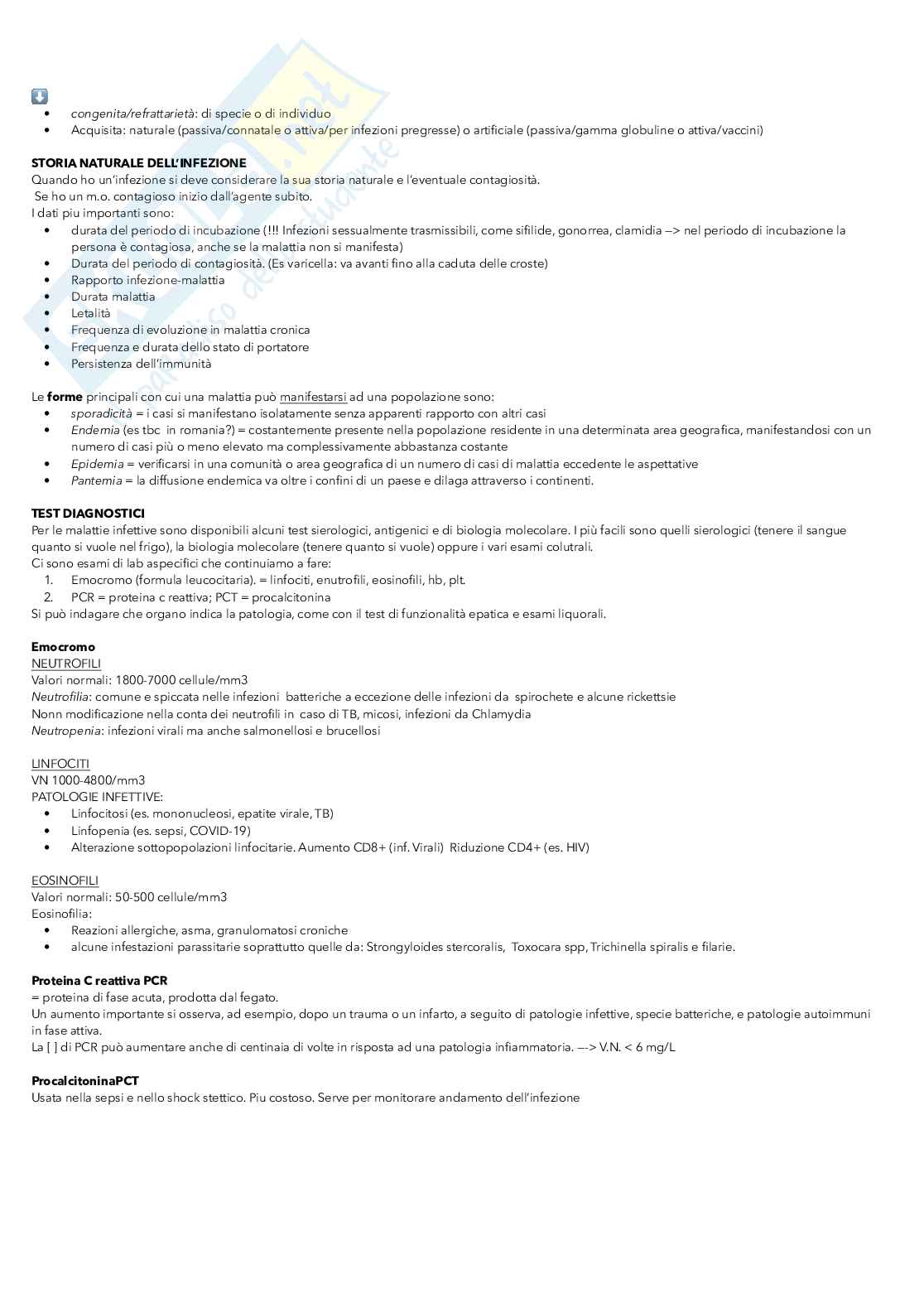 Malattie infettive Pag. 2