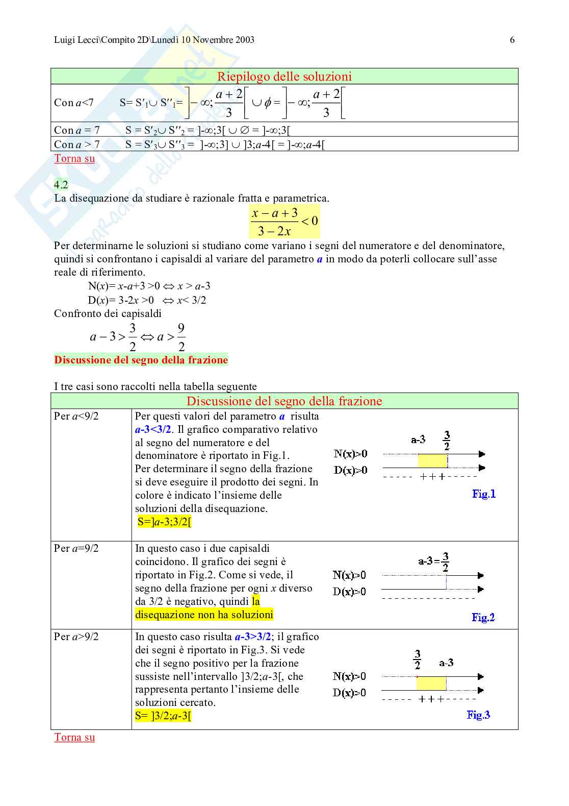 Compito in classe II liceo scientifico PNI Pag. 6