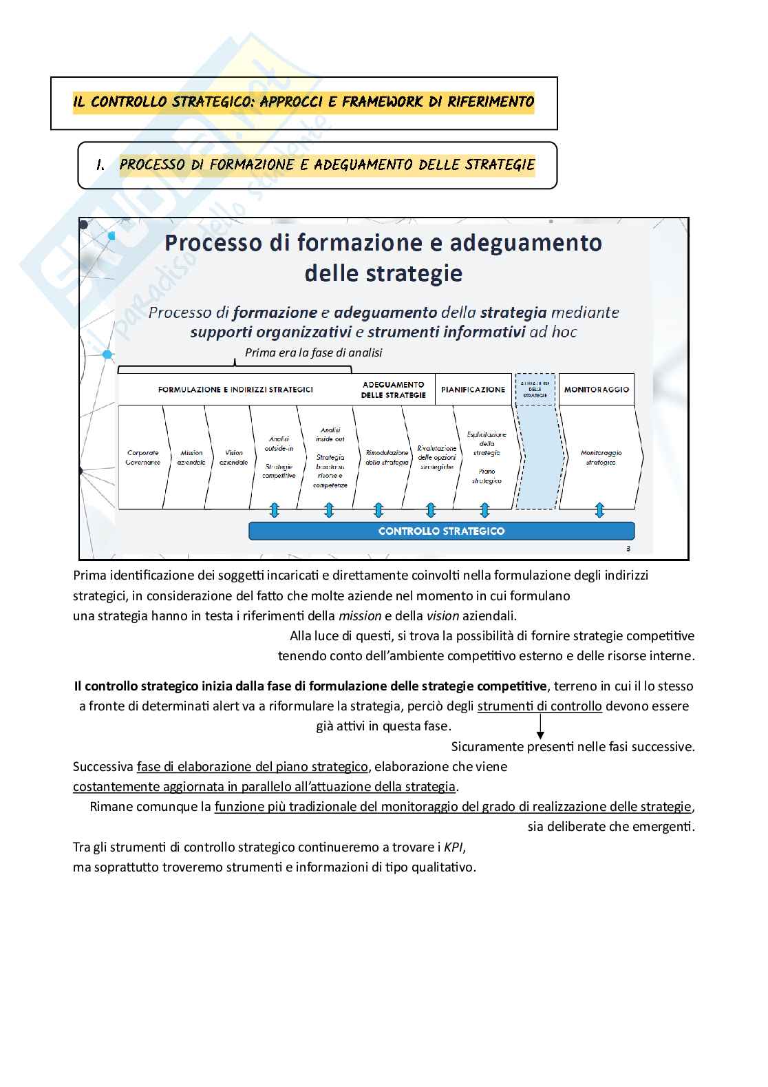 Controllo strategico - Appunti Pag. 36